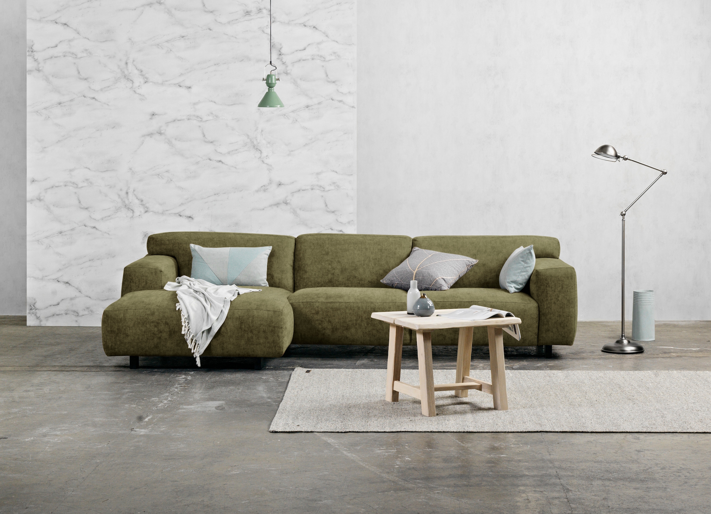 furninova Ecksofa "Vesta, modern und sehr bequem, tolle Detailverarbeitung, günstig online kaufen