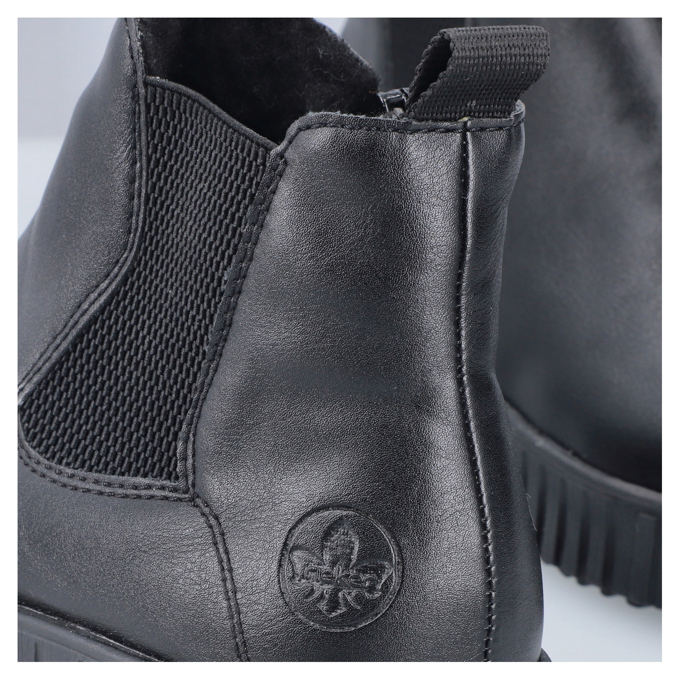 Rieker Winterboots  Chelseaboots, Plateausneaker, Stiefelette, Reißverschluss und Stretch