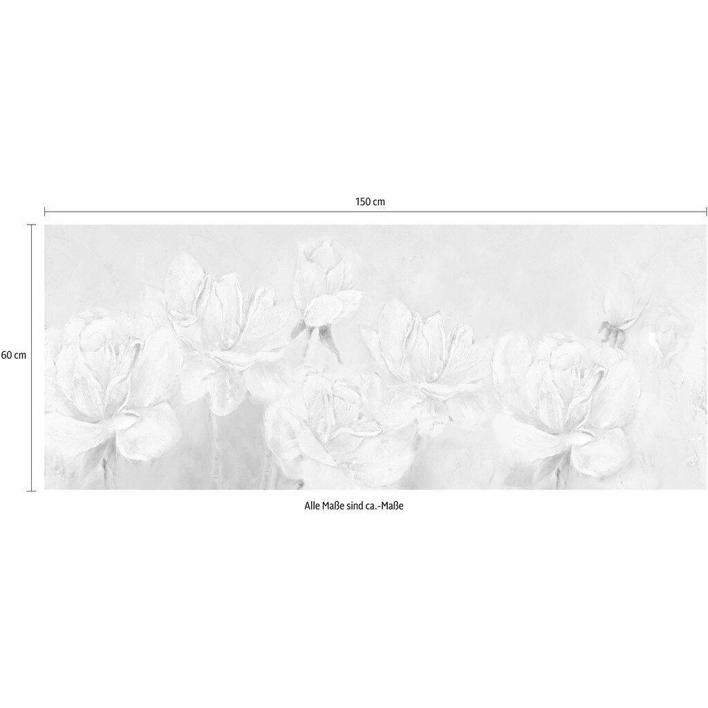 Home affaire Gemälde »Flowers«, Blumen-Blumenbilder