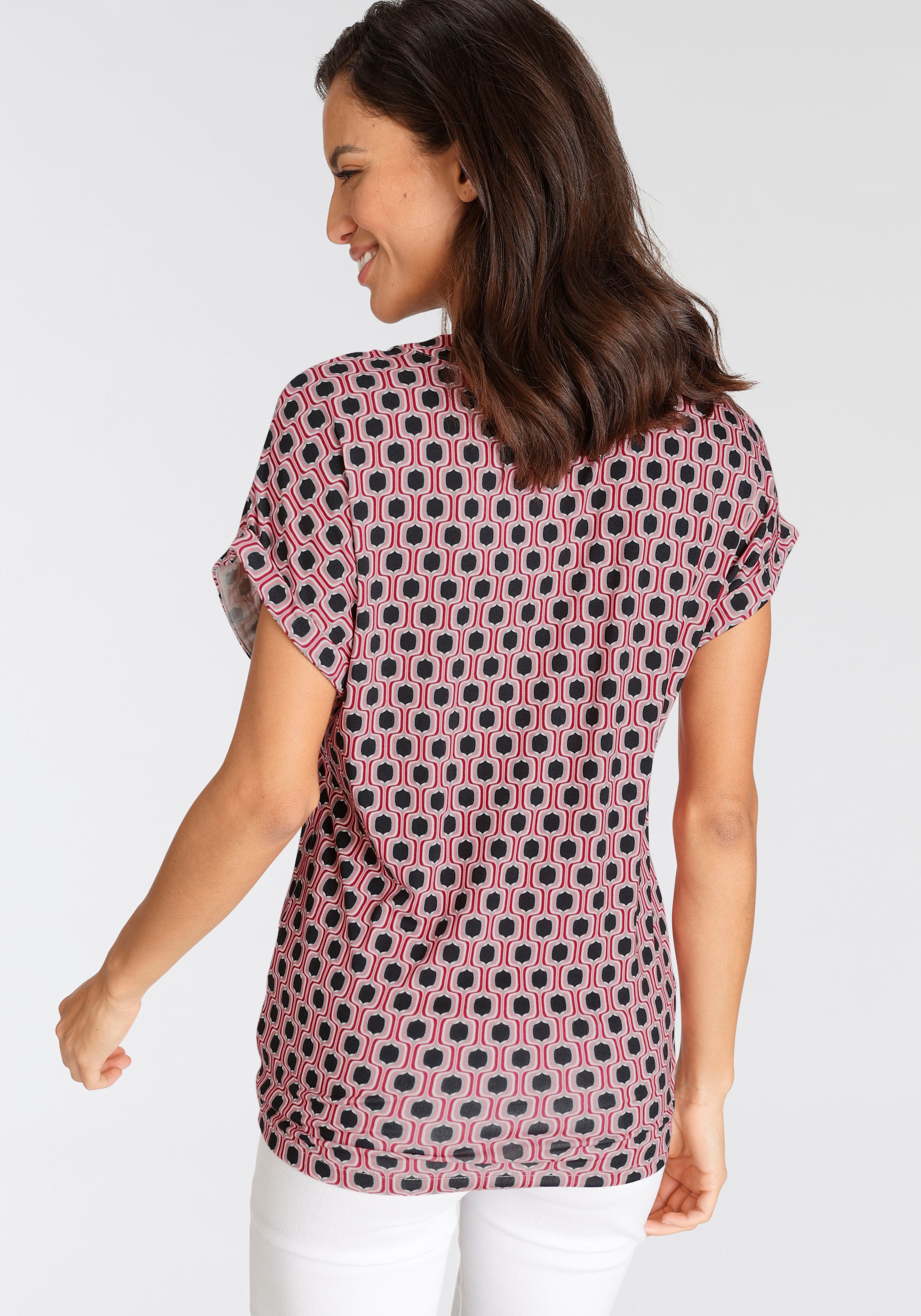 Laura Scott bestellen mit online Allover-Print T-Shirt