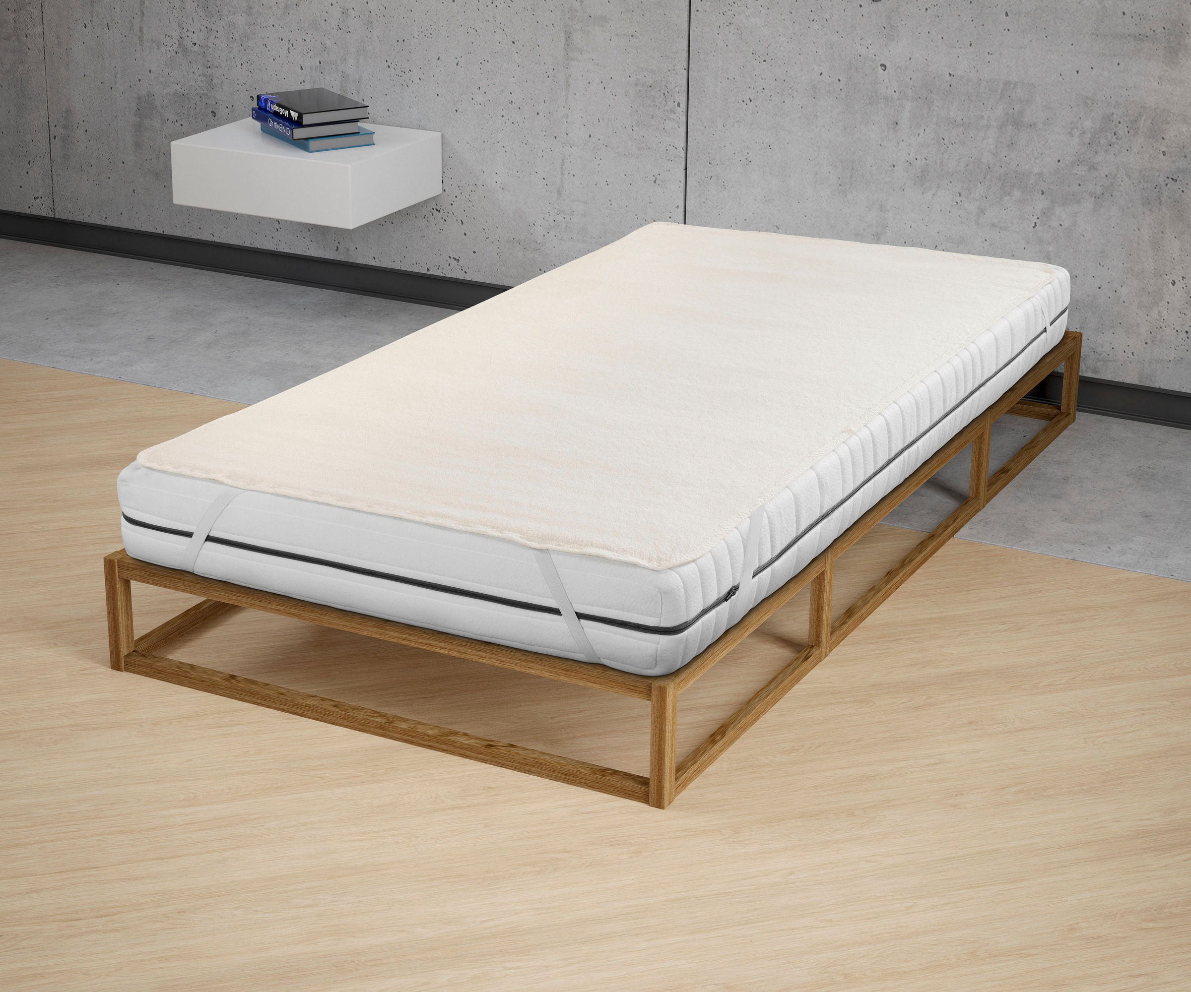 Biberna Sleep & Protect Matratzenauflage »Molton-Matratzenauflage "Premium Qualität"«