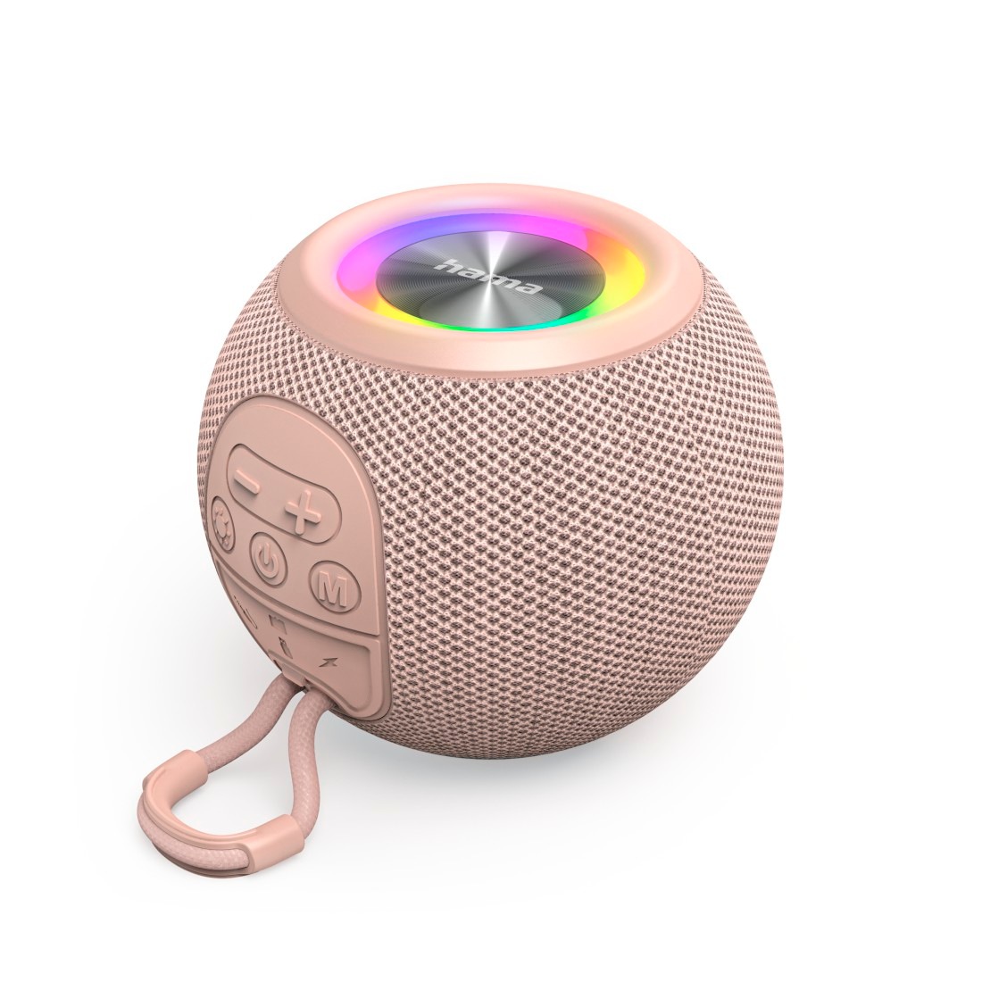 Hama Bluetooth-Lautsprecher »Bluetooth®-Lautsprecher "Ball Shape Speaker", 5 Licht-Modi, 5W«, Integrierte Freisprecheinrichtung