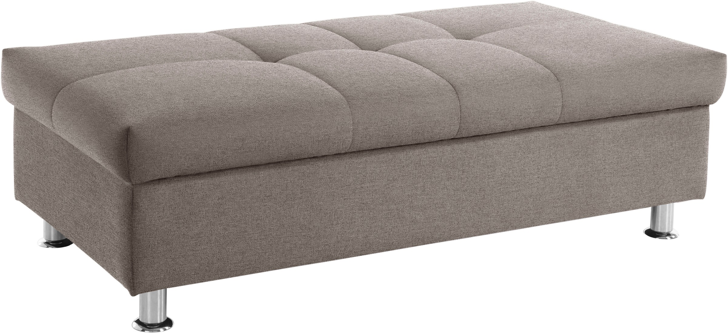 DOMO collection Stauraumhocker »Franzi«, mit großem Stauraumfach