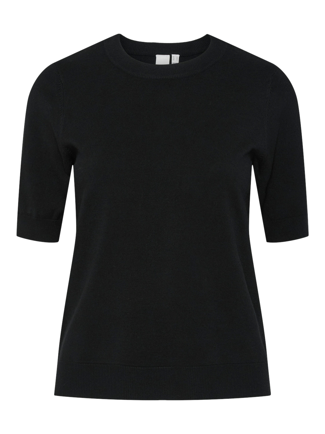 Y.A.S Strickpullover YASLENA SS KNIT PULLOVER S. NOOS, Gr. XS (34), Black