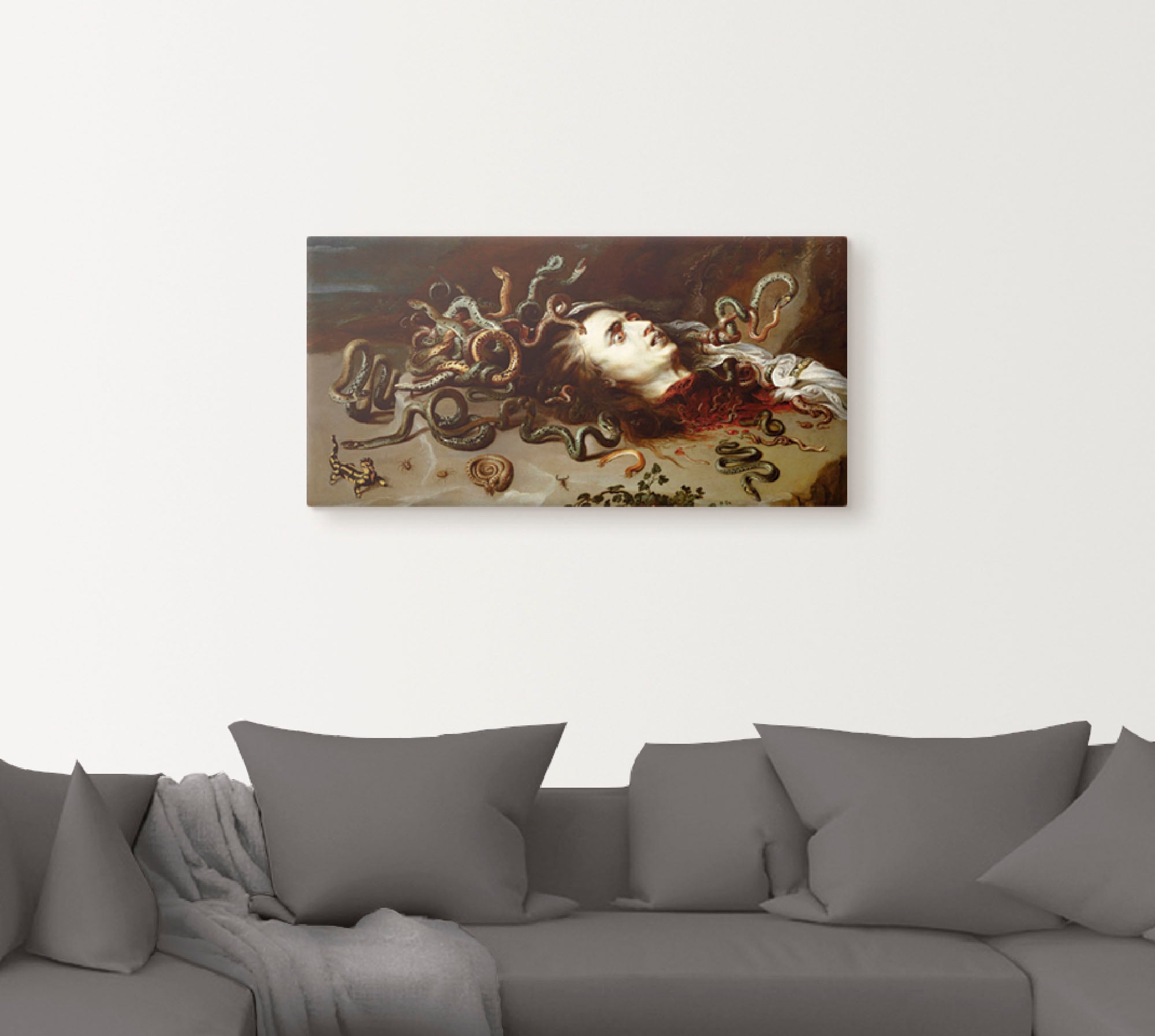 Artland Wandbild »Das Haupt der Medusa«, klassische Fantasie, (1 St.), als günstig online kaufen