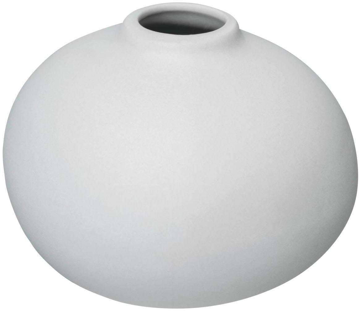 BLOMUS Dekovase »NONA, aus Porzellan, unglasiert«, (Set, 3 St.), Vase in 3 unterschiedlichen und außergewöhnlichen Formen