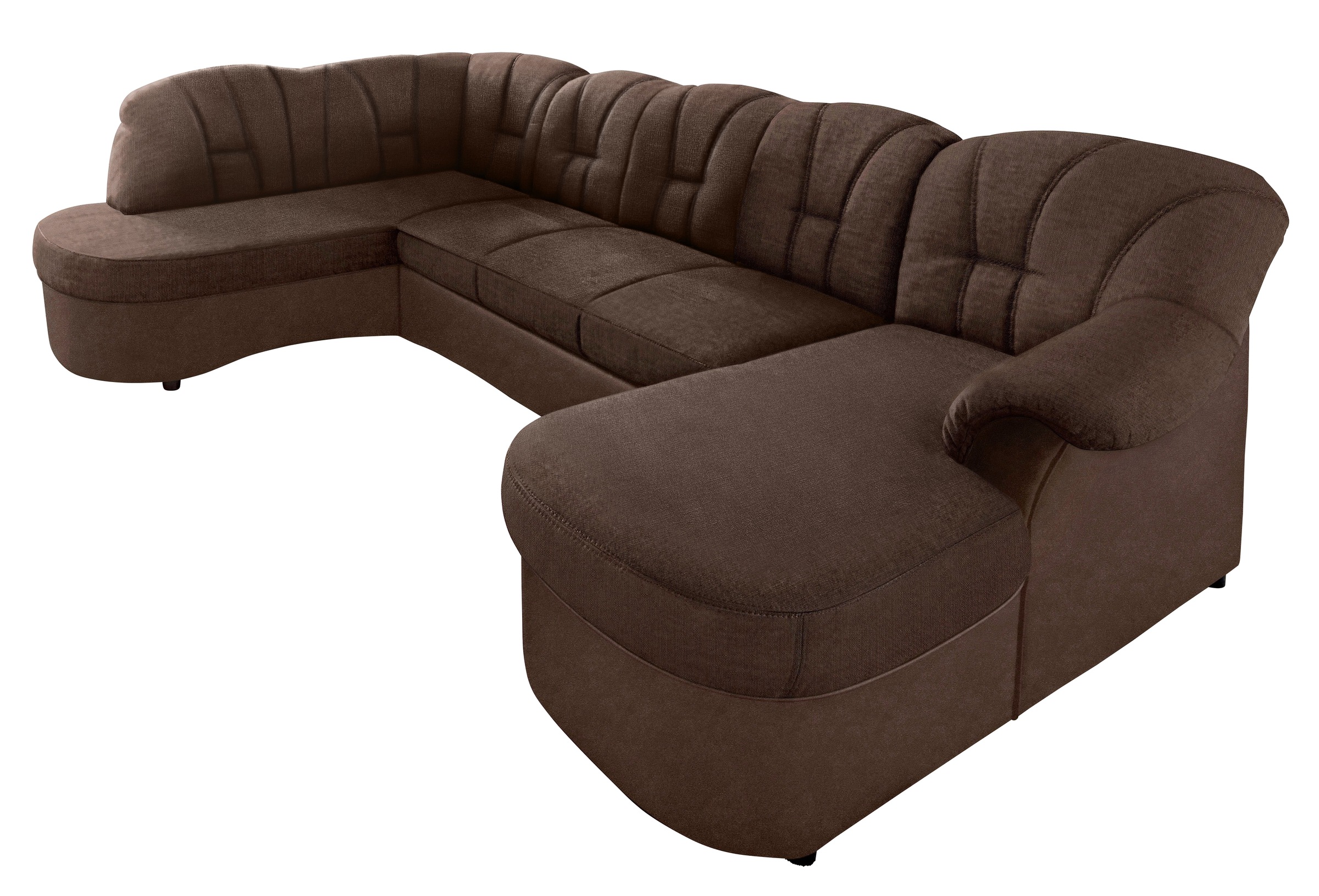 DOMO collection Wohnlandschaft »Flores auch in Leder-Bezug, B/T/H: 293/180/ günstig online kaufen