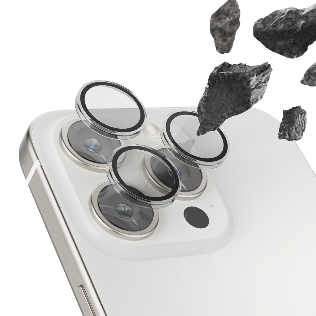Hama Kameraschutzglas »Kameraschutz für Apple iPhone 16/16 Plus, 2 Einzellinsen«, für iPhone 16/16 Plus