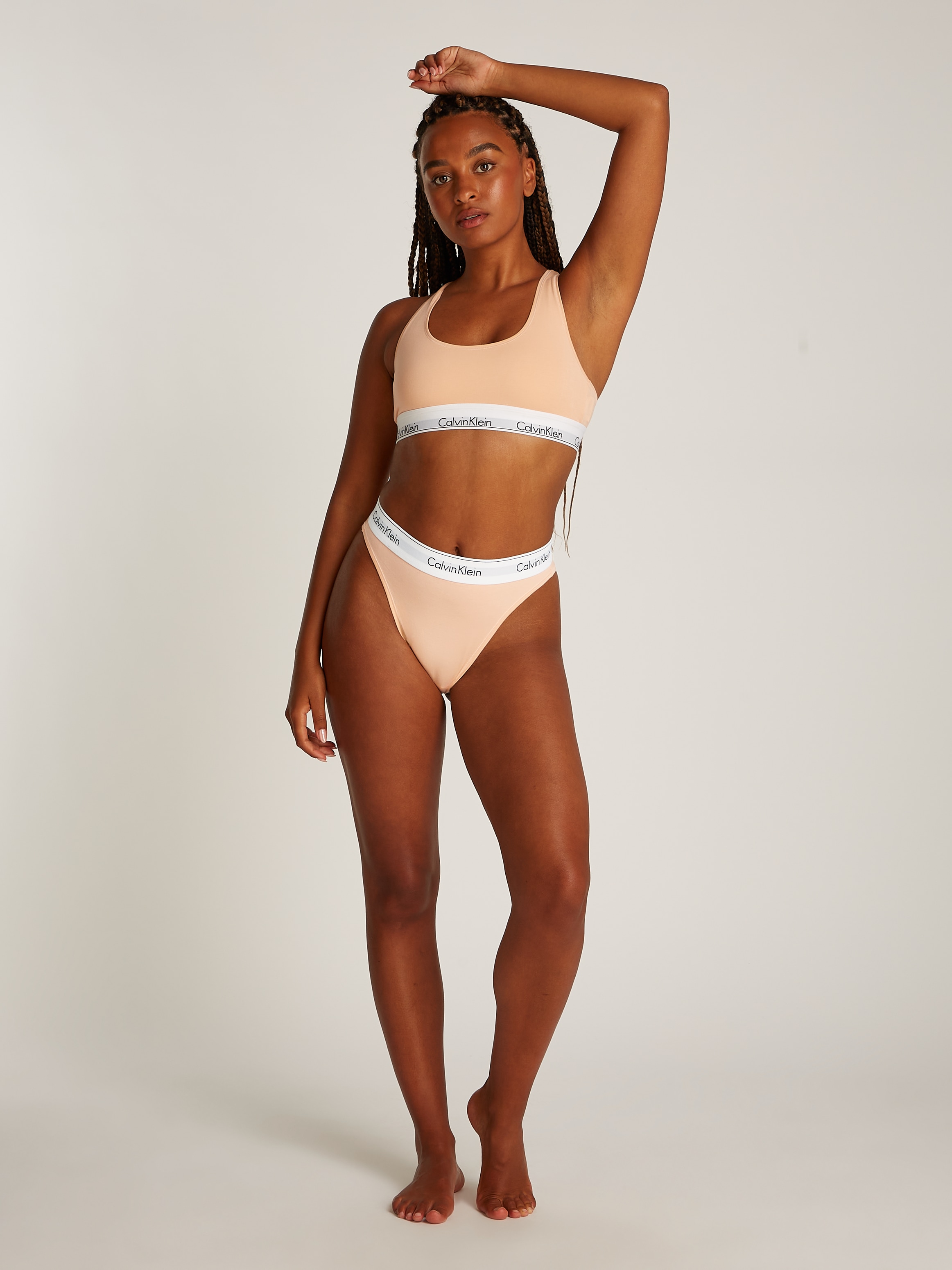 Calvin Klein Underwear Slip »HIGH LEG TANGA«, mit hohem Beinausschnitt