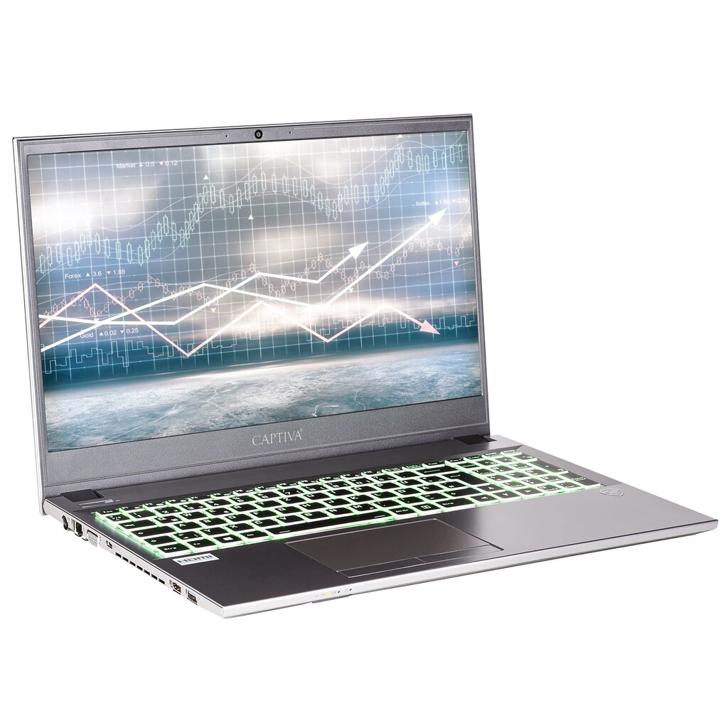 CAPTIVA Business-Notebook »Power Starter I71-694«, 39,6 cm, / 15,6 Zoll, Intel, Core i5, 1000 GB SSD