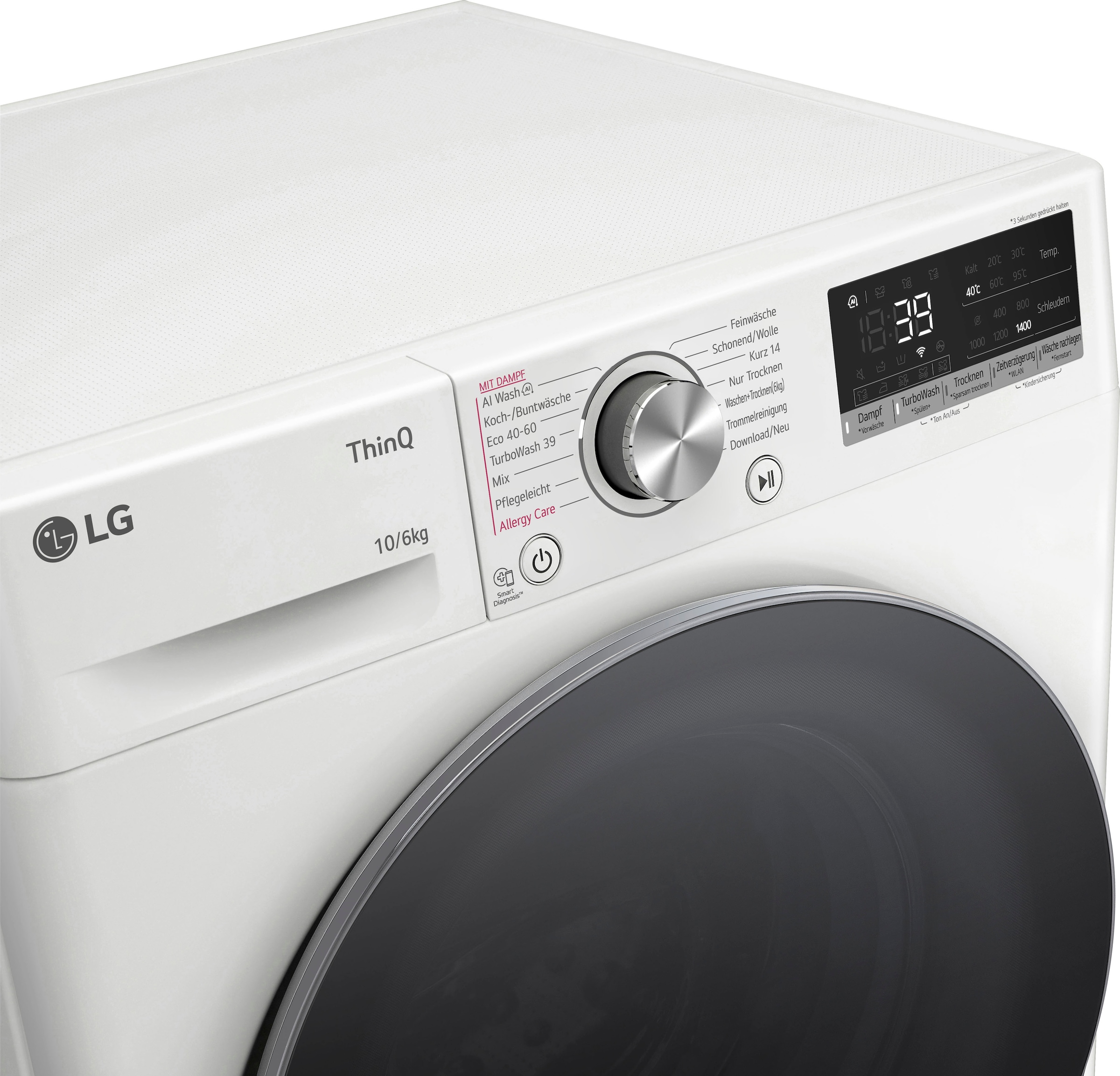 LG Waschtrockner »W4WR70X61«, Serie 7, 4 Jahre Garantie inklusive