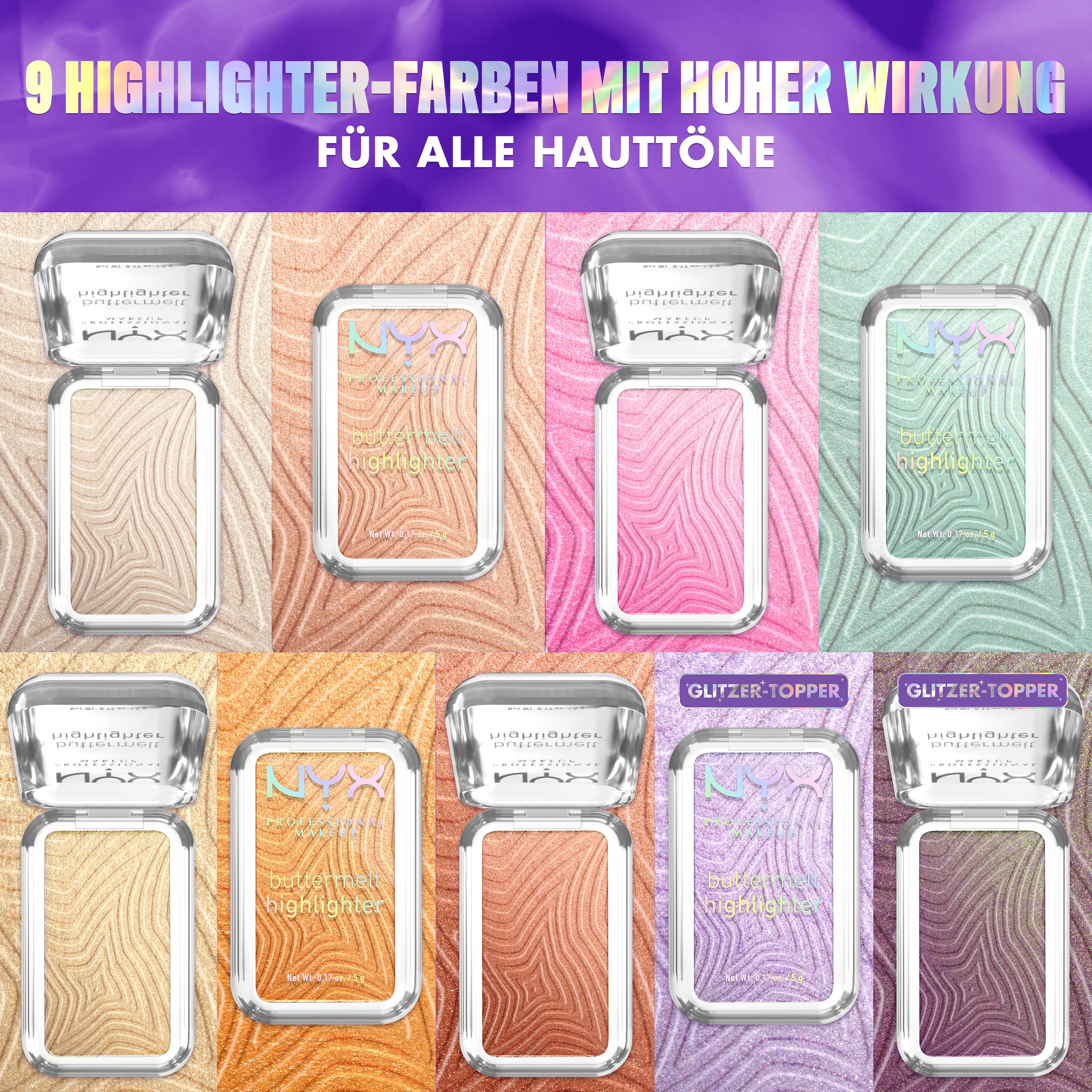 NYX Highlighter »NYX Professional Makeup Buttermelt Highlighter«