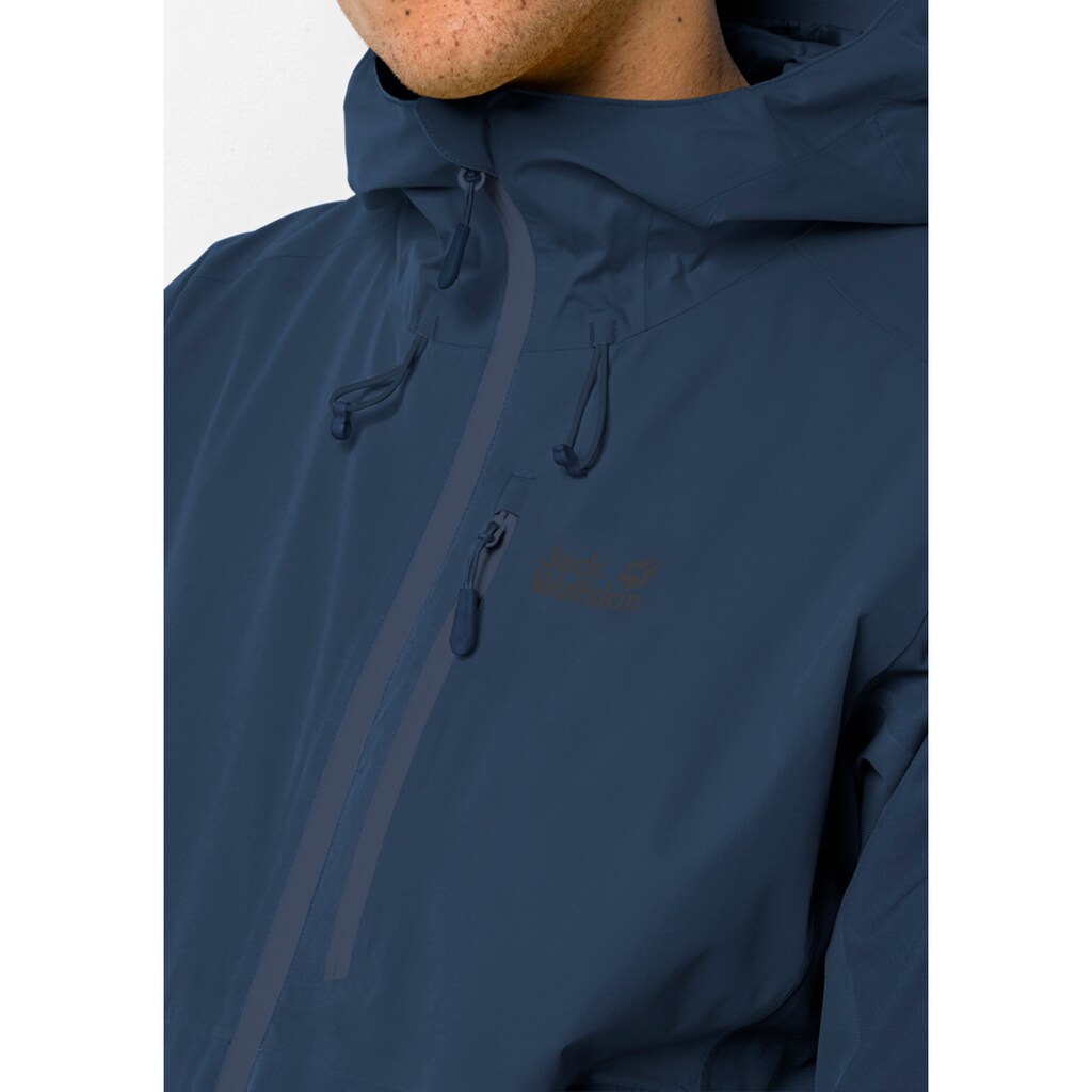 Jack Wolfskin Funktionsjacke »EAGLE PEAK JACKET M«, mit Kapuze