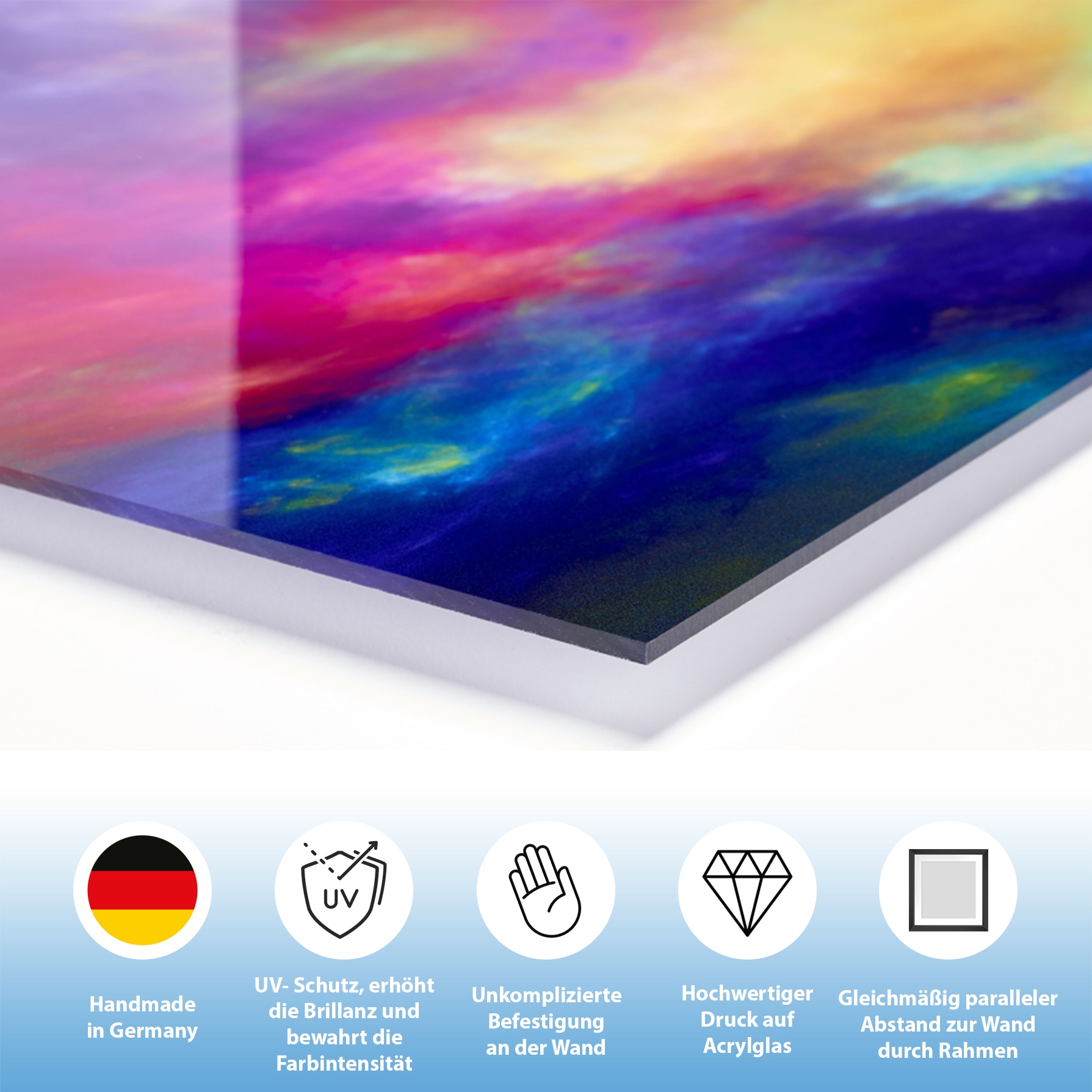 queence Acrylglasbild »Marilyn Monroe«, Schwarz-Weiß-Frau-Stars-Portrait-Fo günstig online kaufen