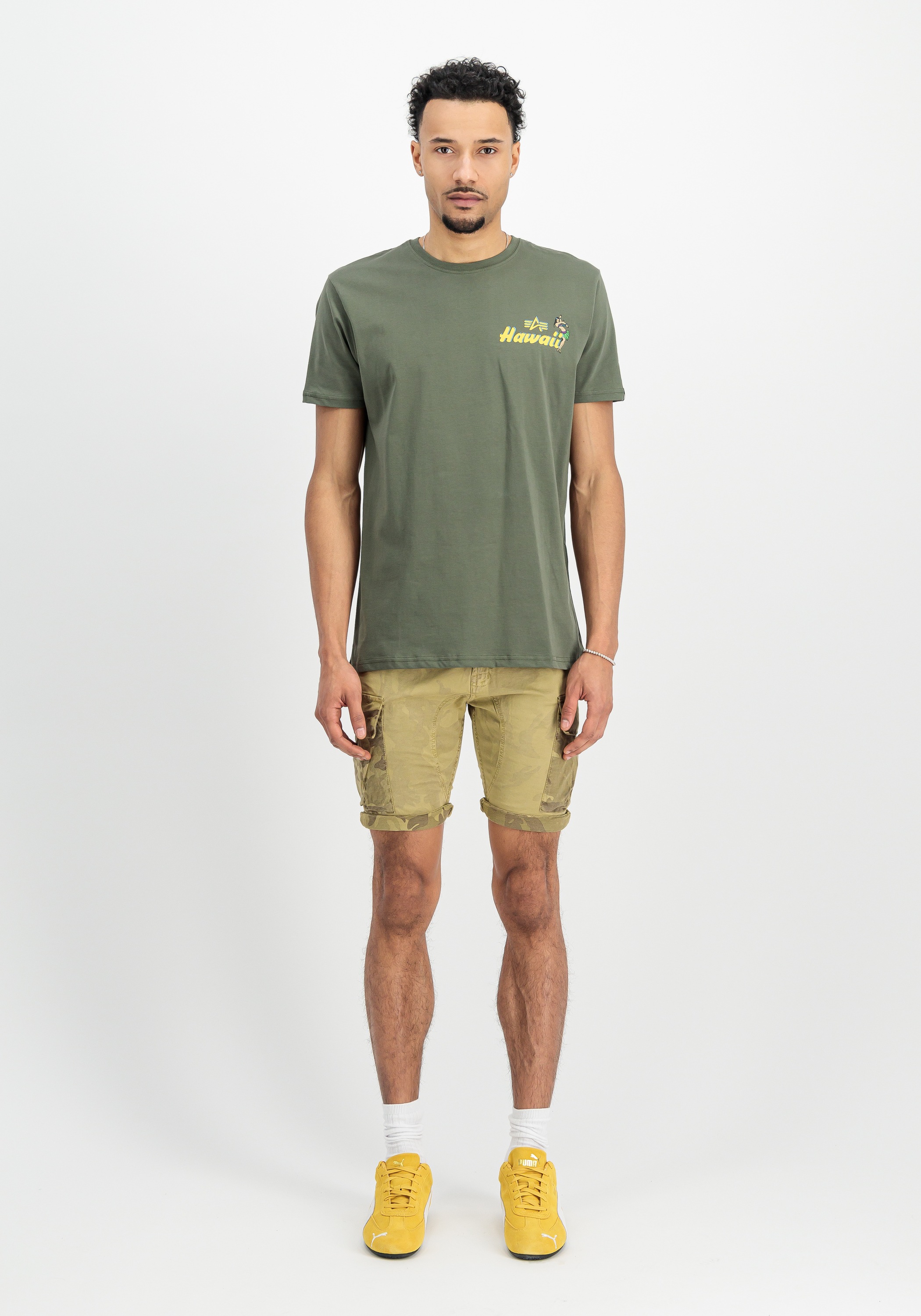 Alpha Industries T-Shirt »Alpha Industries Men - T-Shirts Pearl Harbor T Back Print«