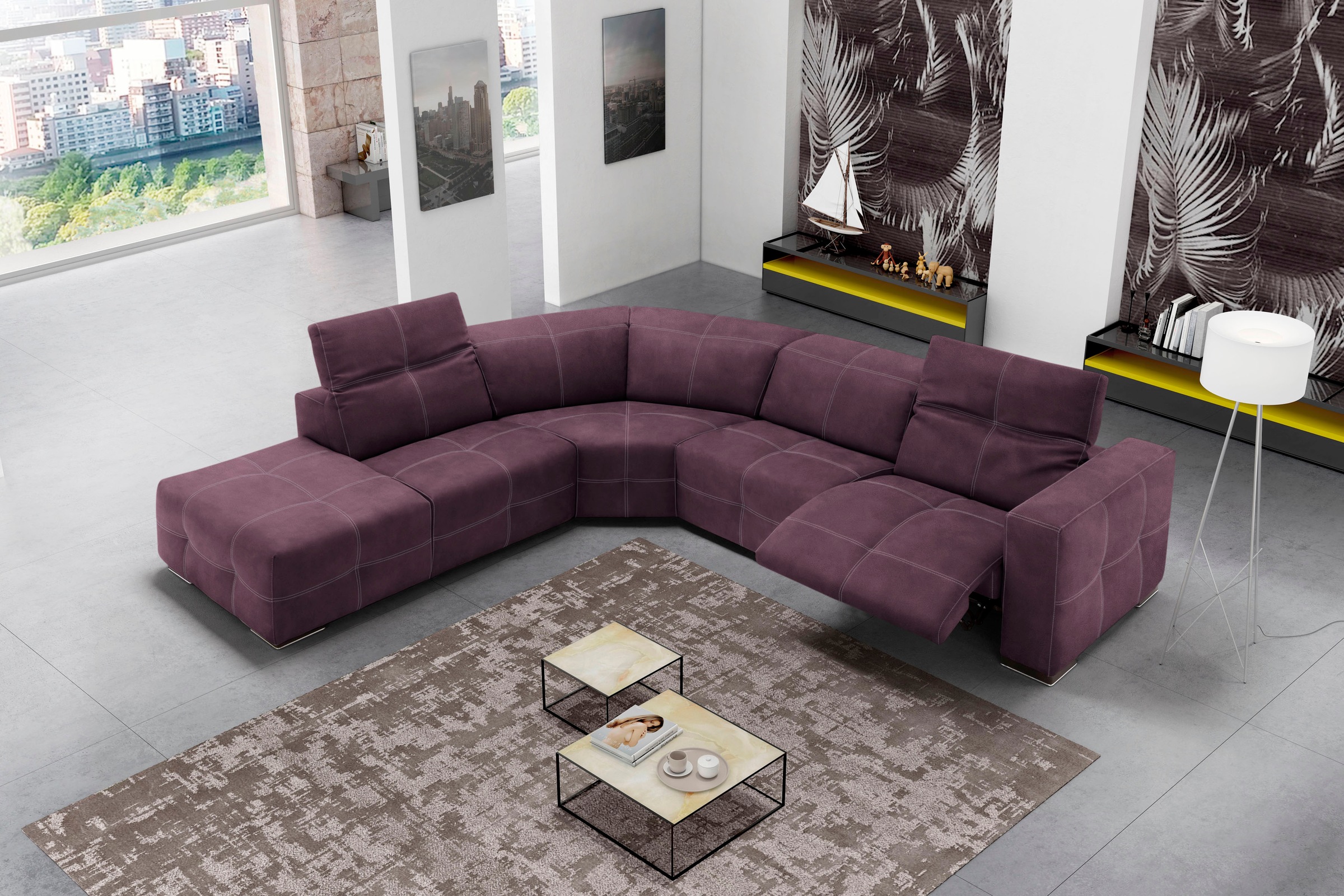 Egoitaliano Ecksofa »Sauvanne, Designsofa der Extraklasse, elegant und bequ günstig online kaufen