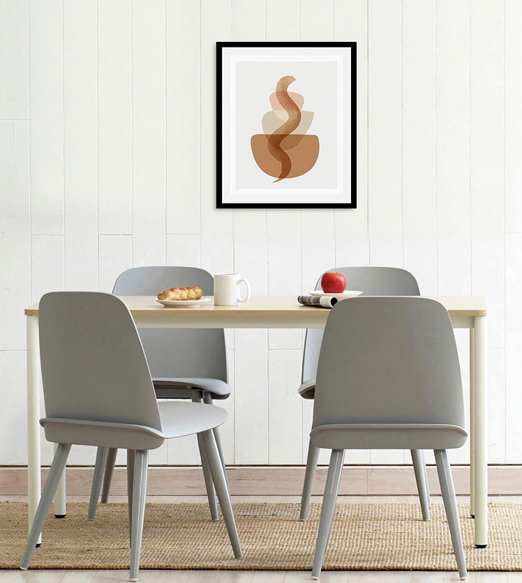 queence Bild »Aquarell Kaffee«, Lebensmittel-Kaffee-Kaffee Bilder-Bar & Lou günstig online kaufen