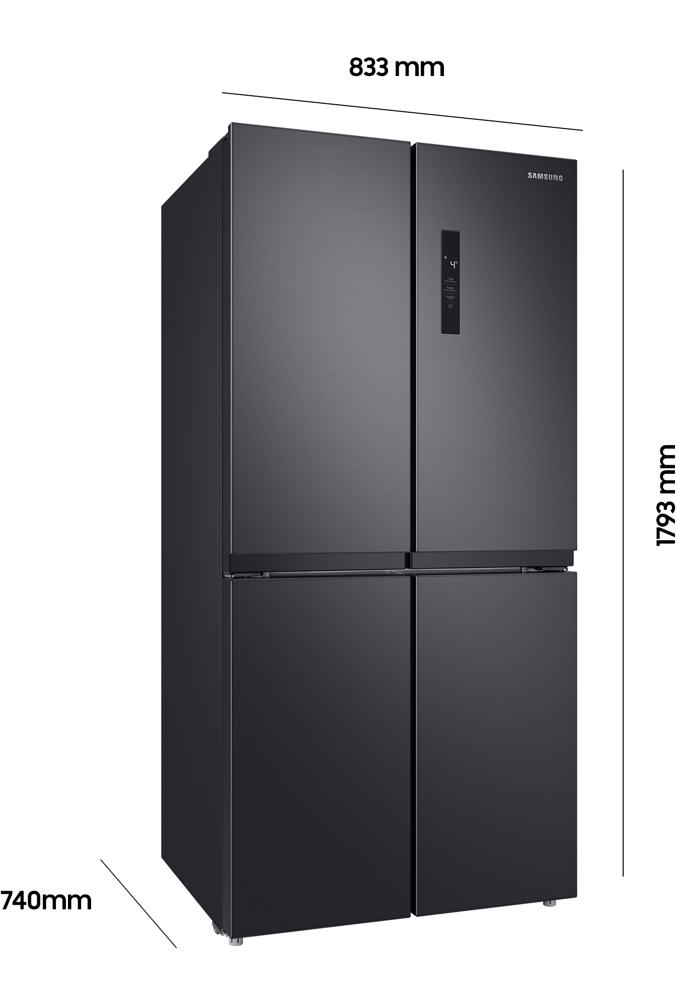 Samsung Multi Door RF4000 »RF48A400EB4«