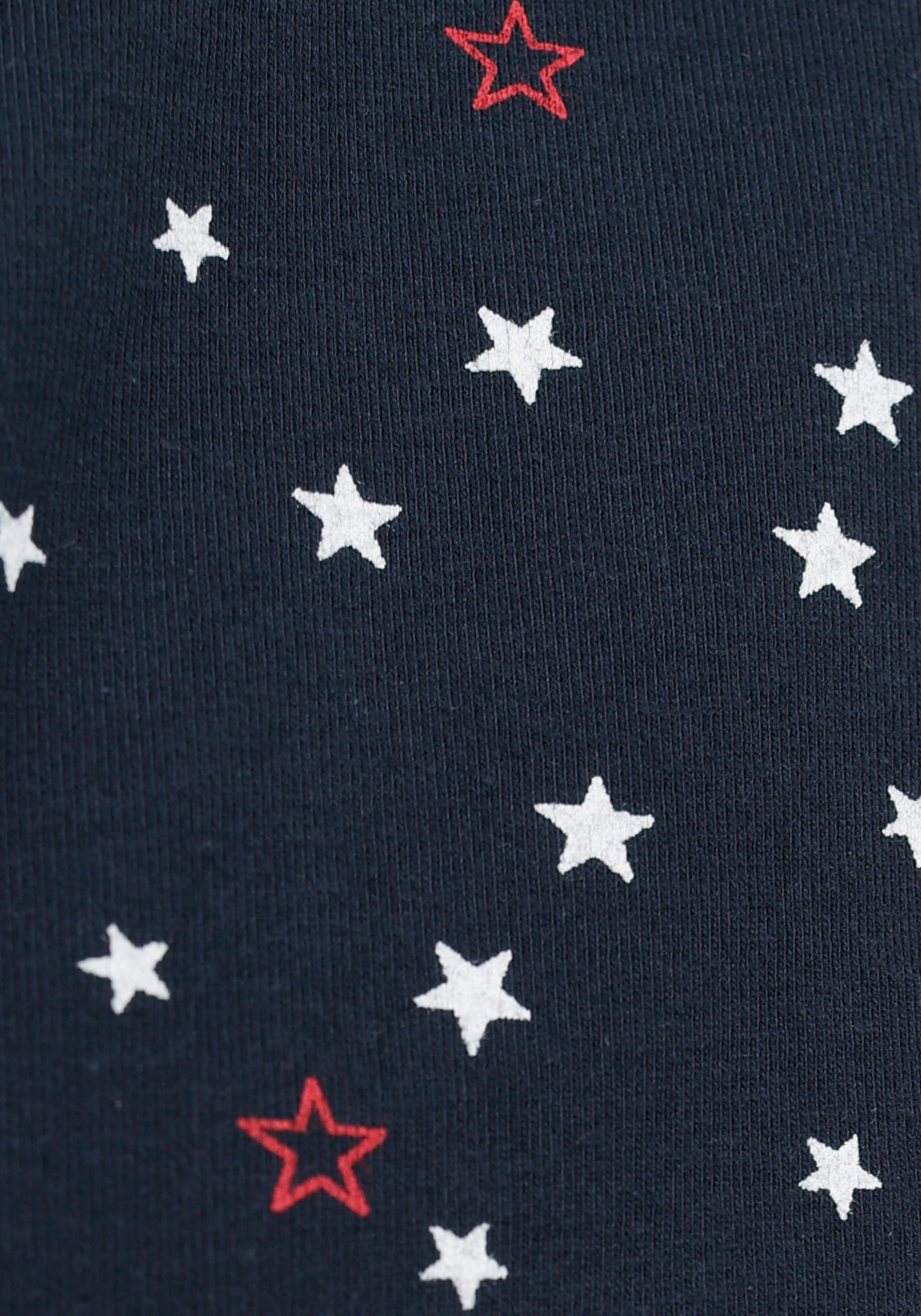 KangaROOS Jerseykleid », Skaterkleid in schönen Allover-Muster« für Partys und Treffen mit Freunden,  kniefrei,  modisch