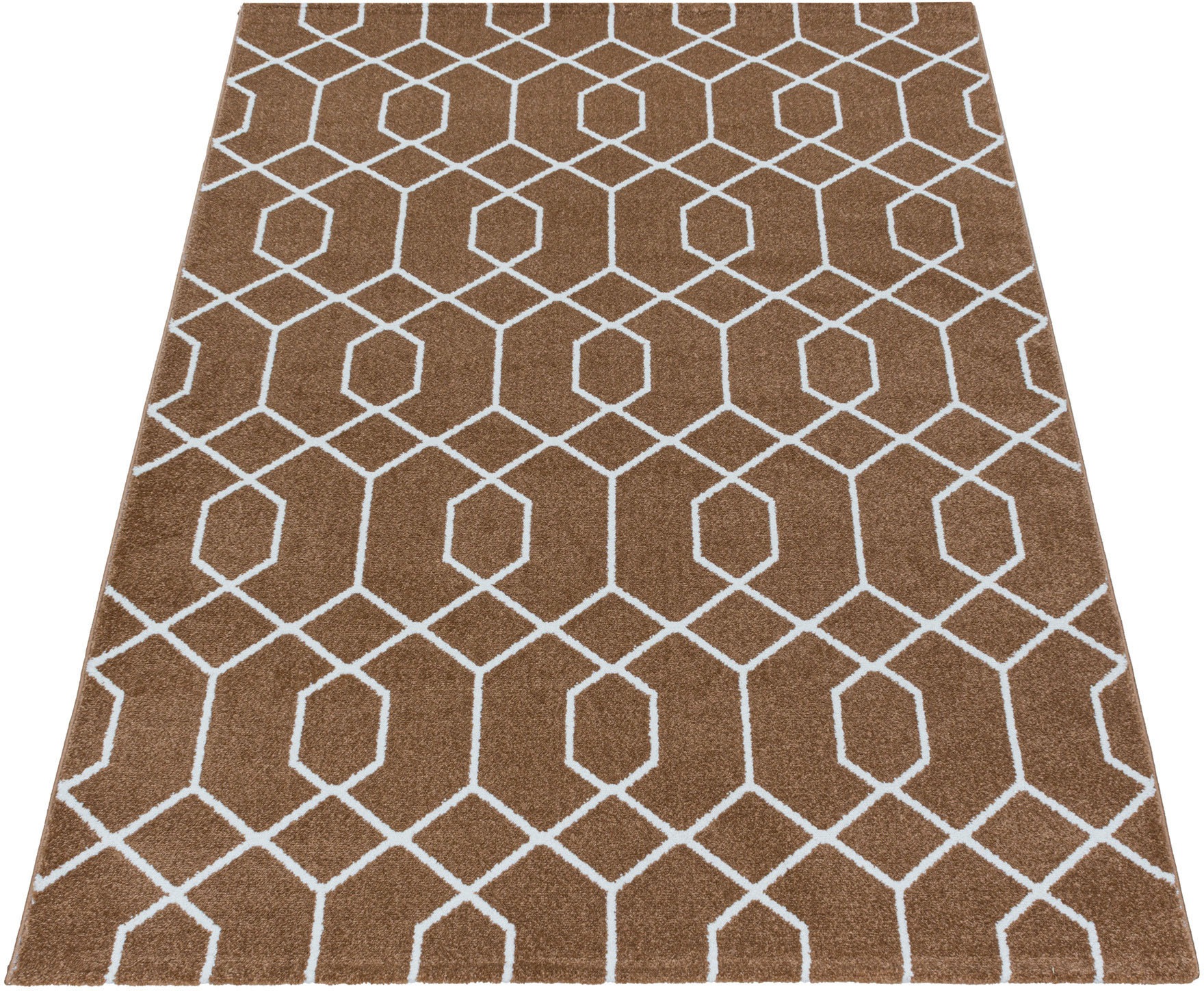 Ayyildiz Teppiche Teppich »EFOR 3713«, rechteckig, 11 mm Höhe, Läufer, Kurzflor, Wohnzimmer