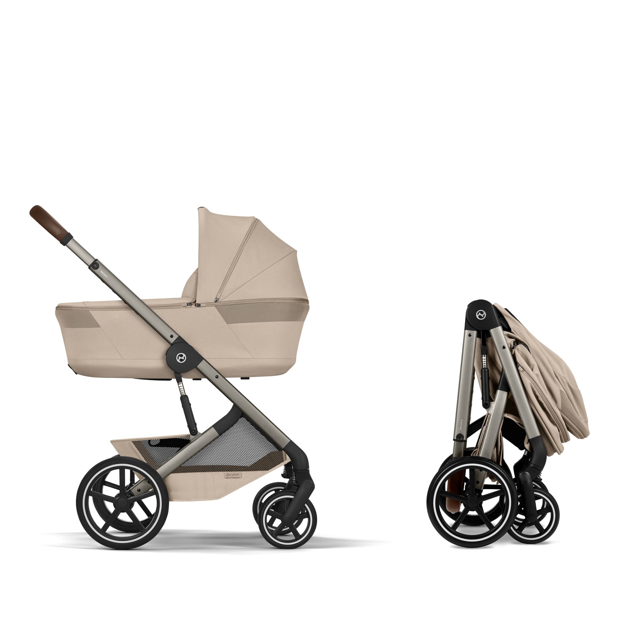 Cybex Kombi-Kinderwagen »Cybex Gold, Balios« inkl. faltbarer Babywanne