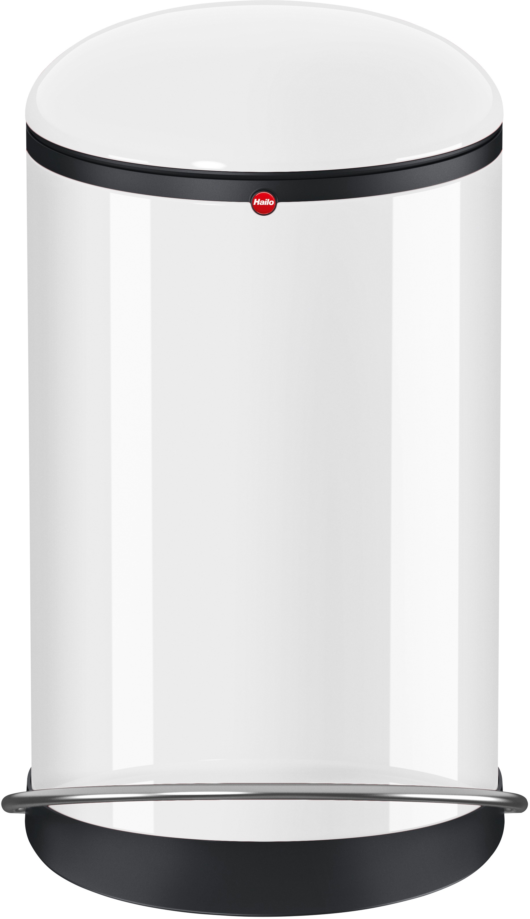 Hailo Mülleimer »Harmony M«, 1 Behälter, 12 l, Stahlblech o. Edelstahl, Kunststoff Inneneimer, Made in Germany