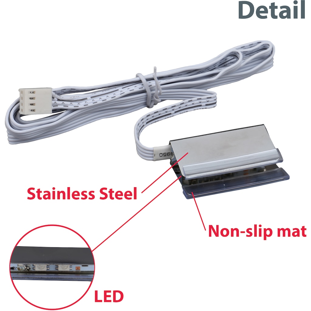 B.K.Licht LED Dekolicht, 8 flammig-flammig