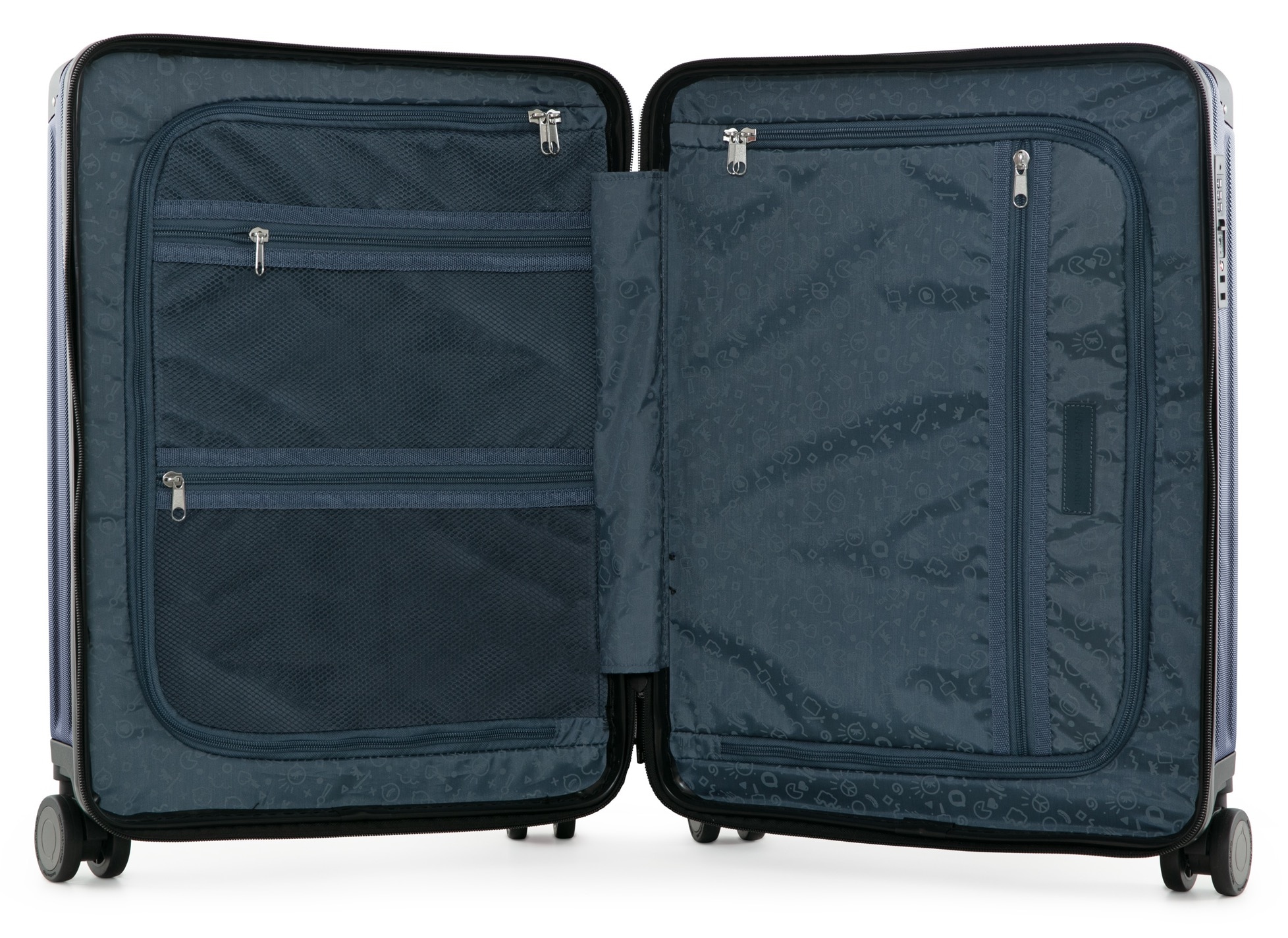 Hauptstadtkoffer Hartschalen-Trolley »Q-Damm, verschiedene Farben und Größen«, 4 Rollen, Hartschalenkoffer Reisekoffer Trolley mit TSA-Schloss