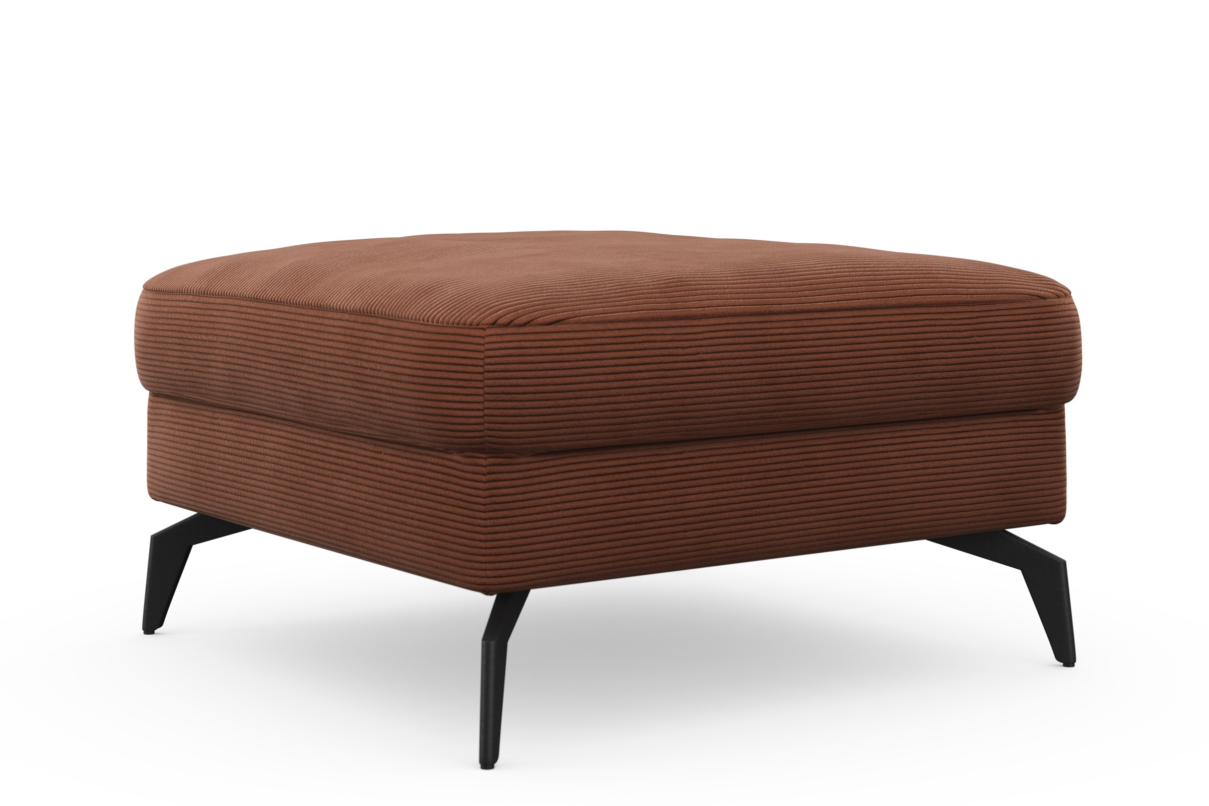sit&more Polsterhocker »Cabana«, mit stylischen Metallfüßen