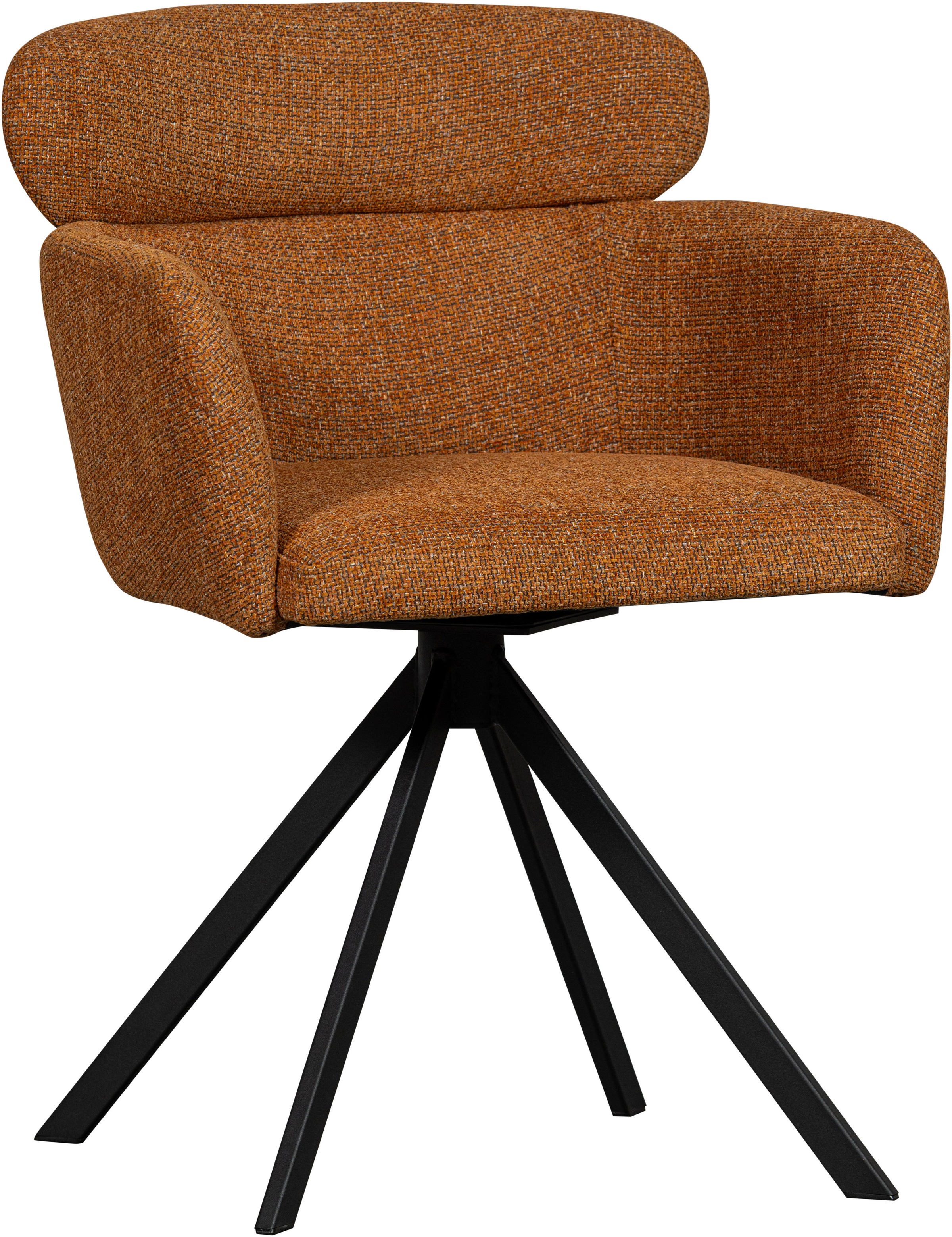 WOOOD Esszimmerstuhl »Fenne« (Set) 2 Stk.Polterstuhl mit Drehfuß, gewebtem günstig online kaufen