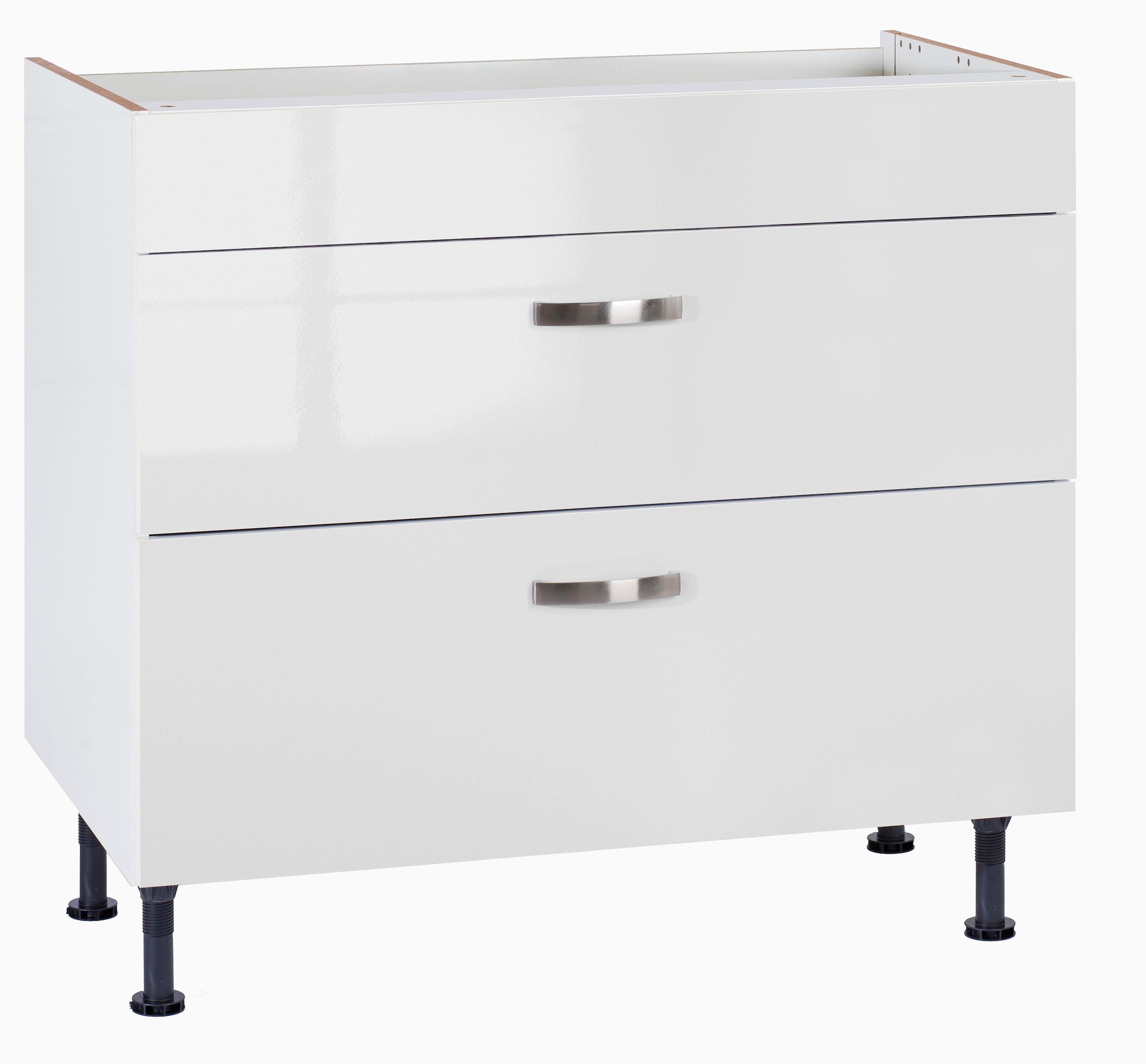 OPTIFIT Kochfeldumbauschrank »Cara«, Breite 90 cm, mit Vollauszügen und Soft-Close-Funktion