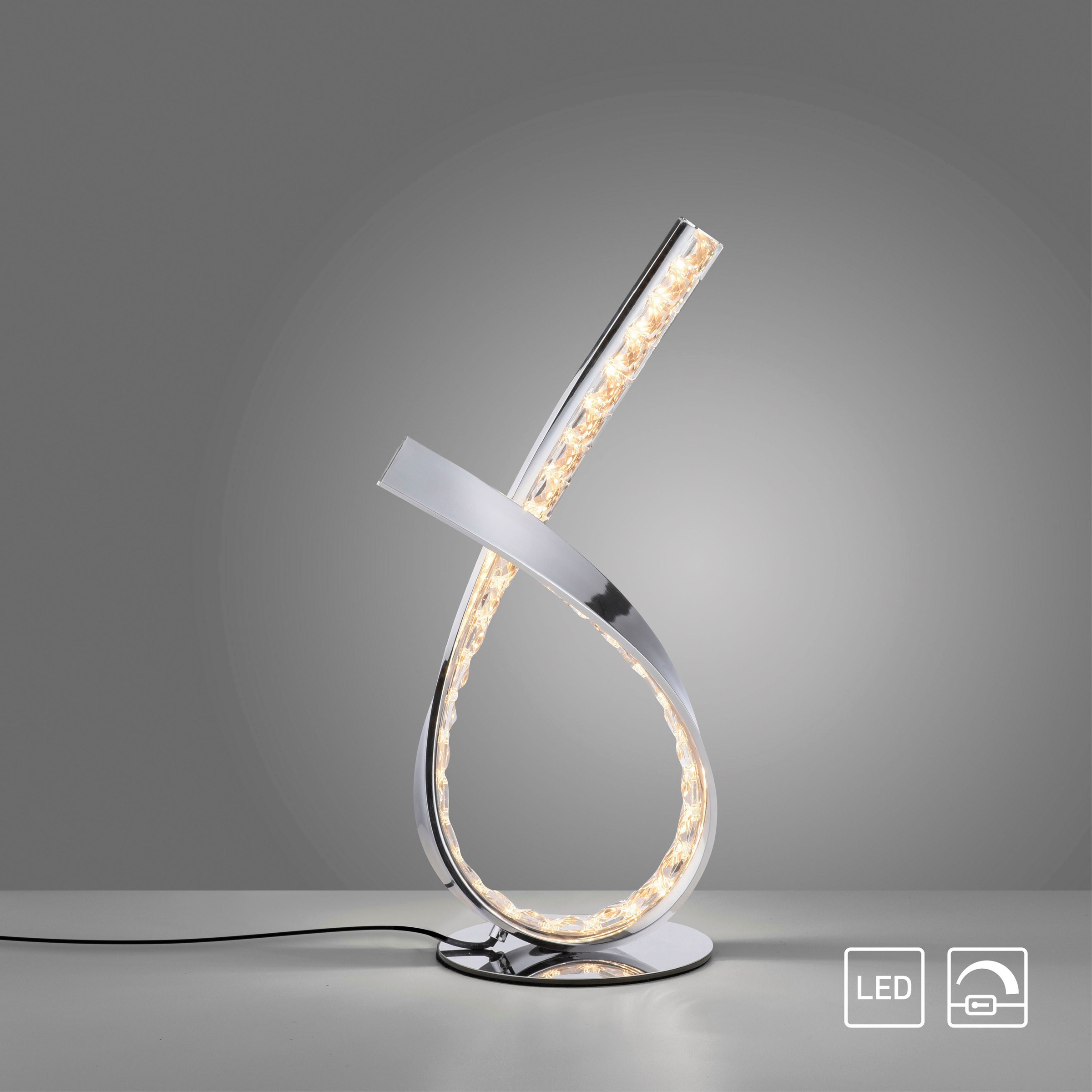 Paul Neuhaus Tischleuchte »BRILLA«, 1 flammig, Leuchtmittel LED-Board | LED fest integriert
