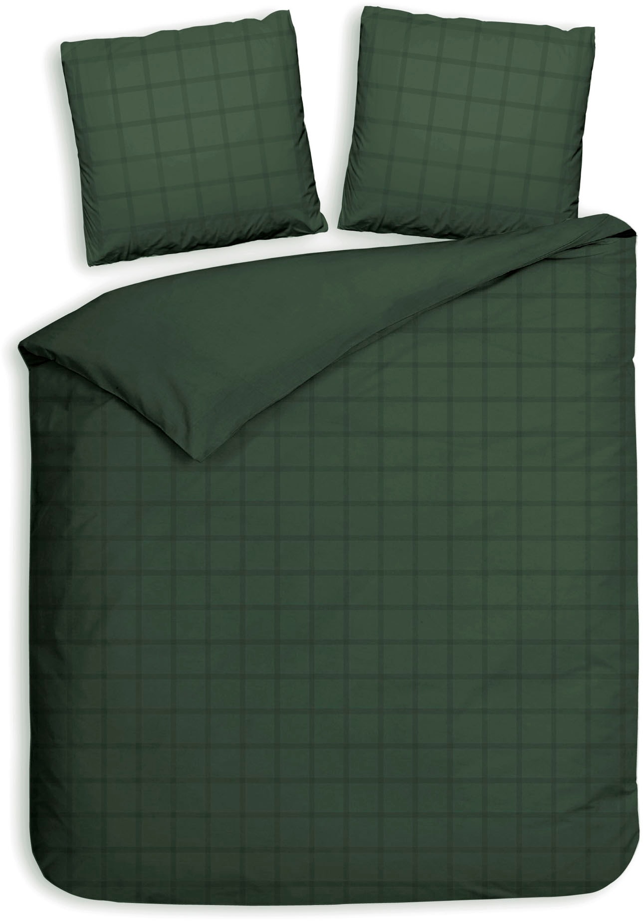 Heckett & Lane Wendebettwäsche »Diamante« 3 Stk. tlg. kariert, hochwertiges günstig online kaufen
