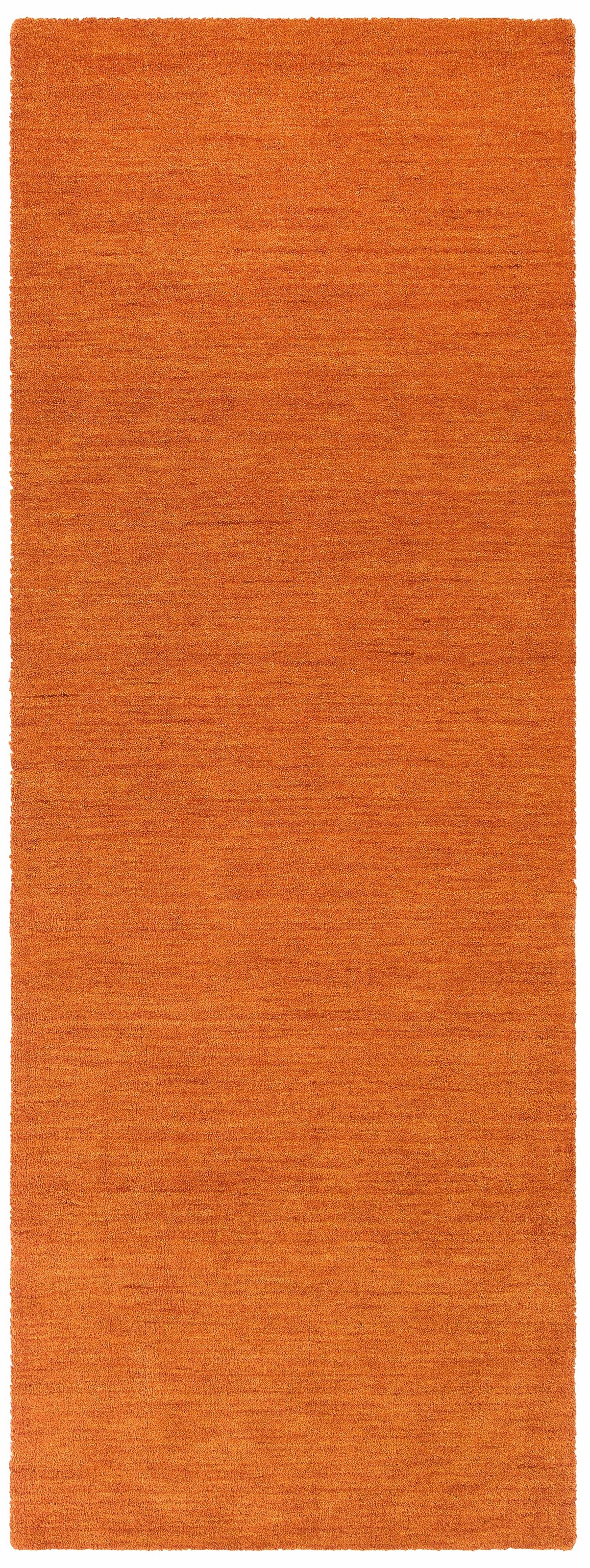 THEKO Läufer »Gabbeh Uni, Handgefertigt, Teppich, meliert, reine Wolle,« re günstig online kaufen