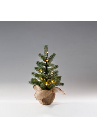 CHRISTMAS GOODS by Inge LED Baum, 1 St., im Jutesack kaufen