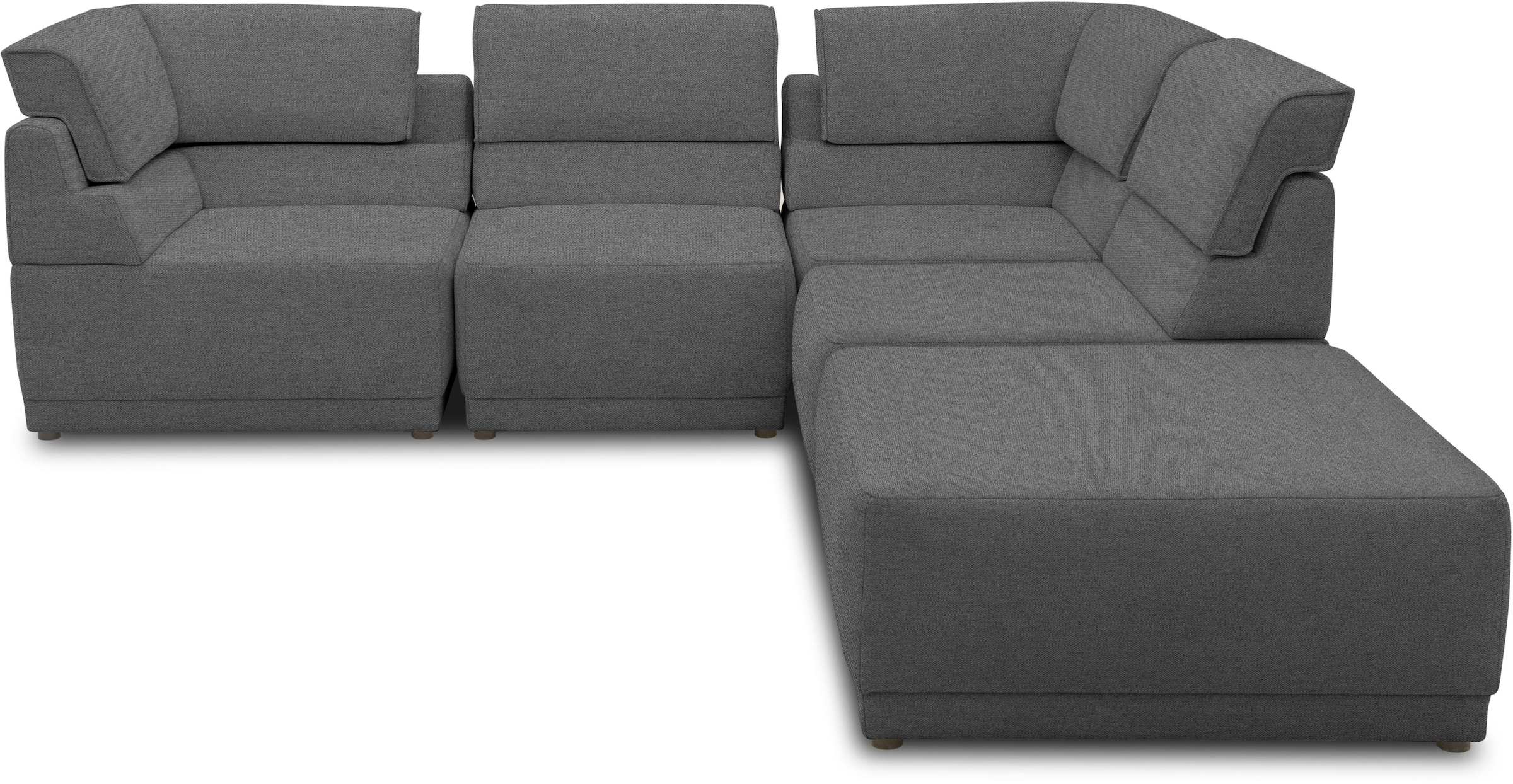 DOMO collection Loungesofa "800007", (Set, 5 Teile), Rückenkissen aufstellb günstig online kaufen