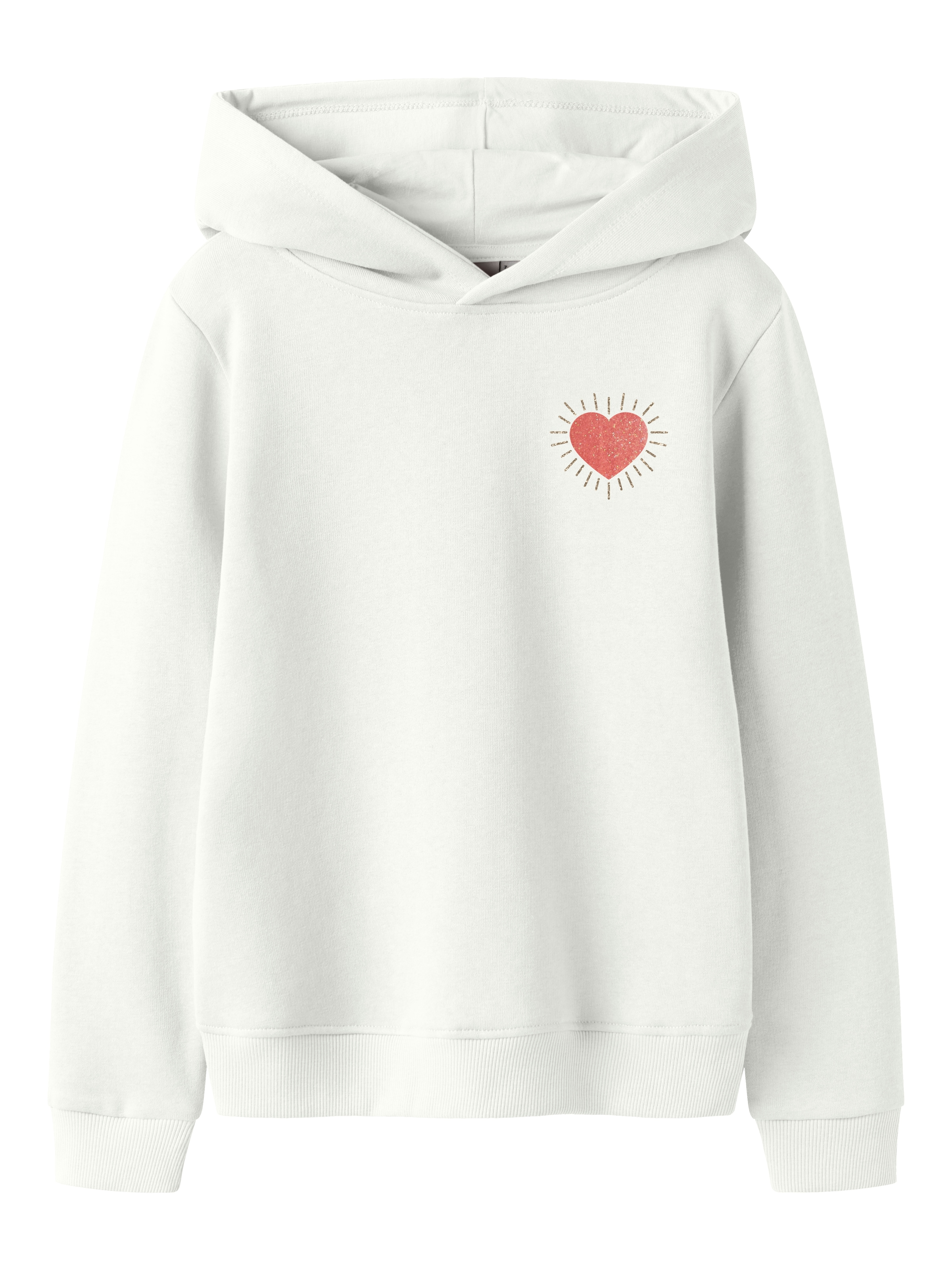 Name It Kapuzensweatshirt »NKFBIANA LS SWE WH BRU BOX PS«
