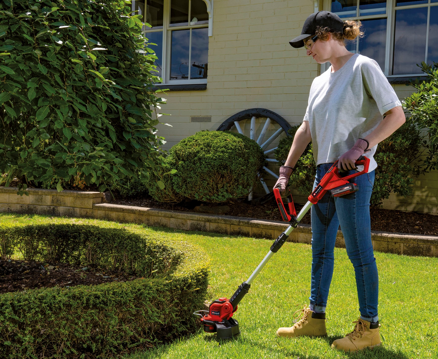 Einhell Akku-Rasentrimmer »»GE-CT 18/280 Li« (1x 2,5 Ah)«, Inkl. Akku und Ladegerät