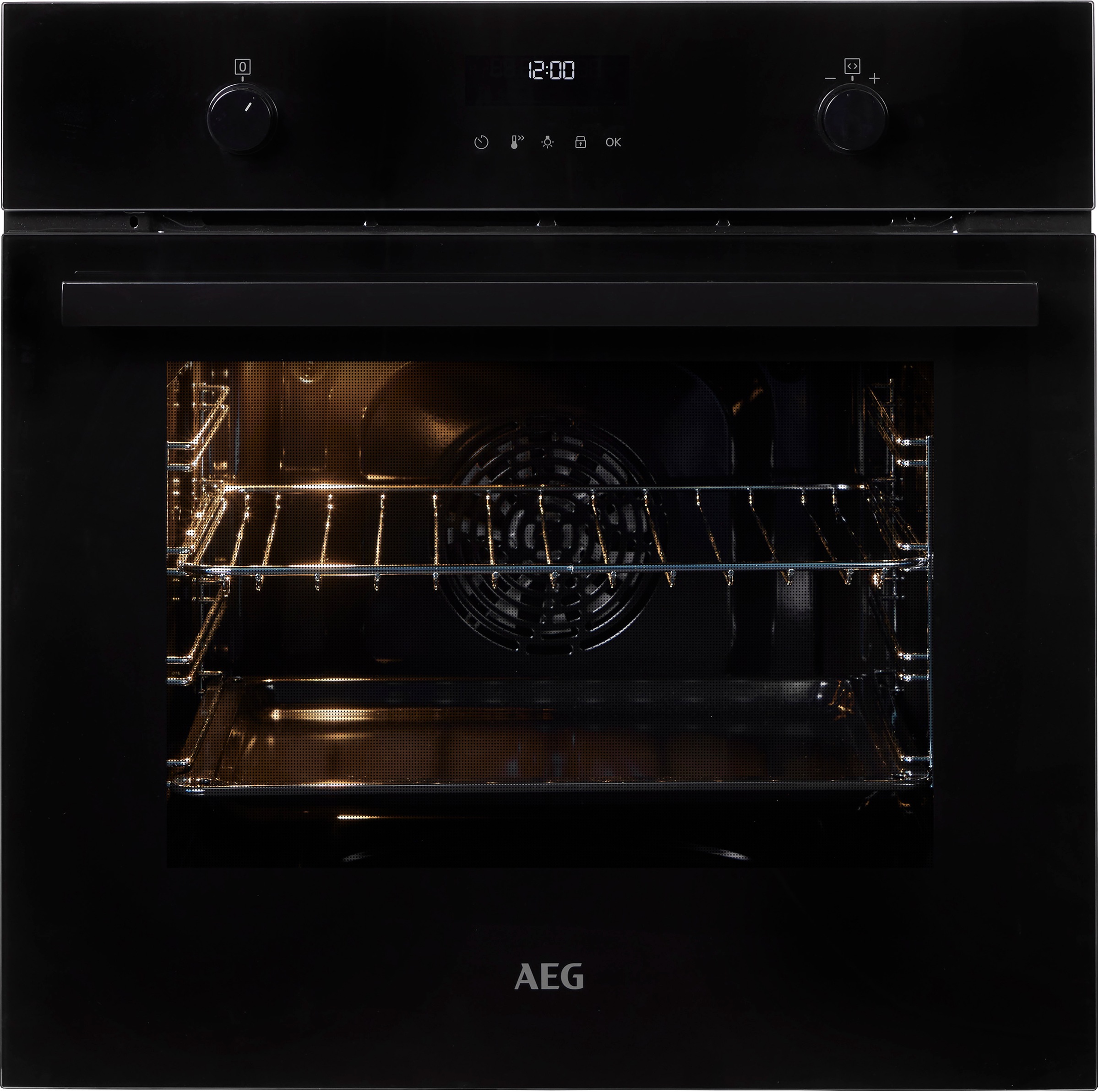 AEG Pyrolyse Backofen Serie 6000 »BPE53516AB«, Pyrolyse-Selbstreinigung, Pi günstig online kaufen