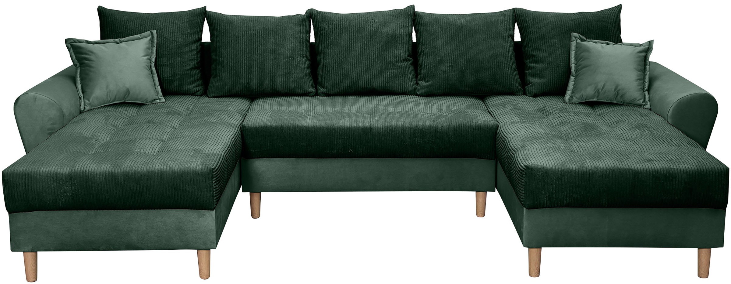 COLLECTION AB "Raisa U-Form" mit Federkern, Kissen und Steppung im Sitzbere günstig online kaufen