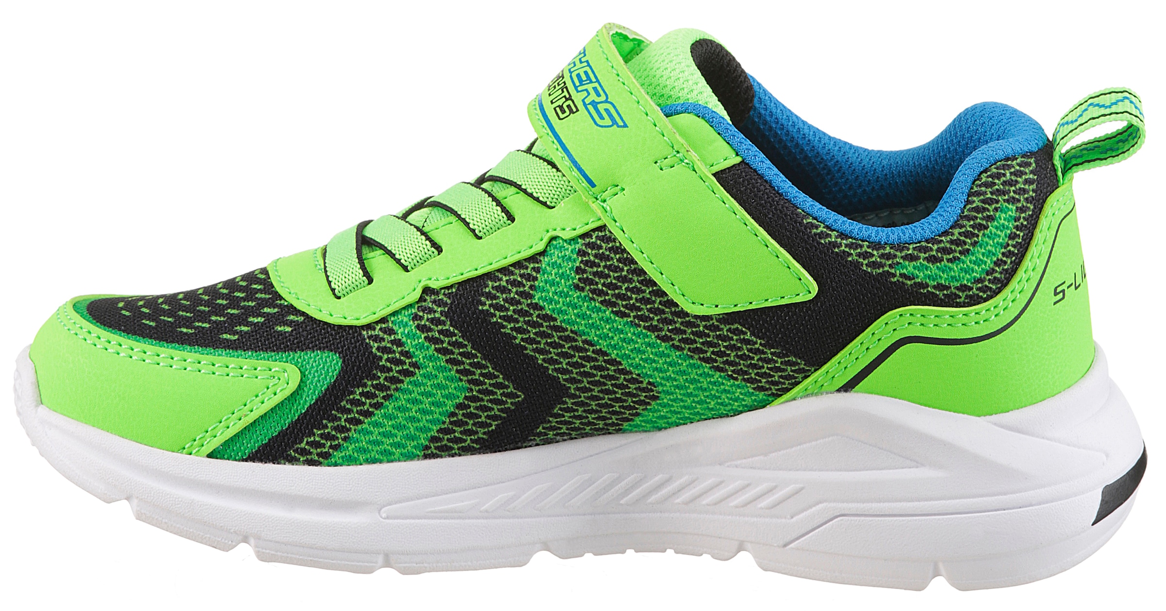 Skechers Sneaker »TRI-NAMICS«, Klettschuh mit Gummizug, Größenschablone zum Download