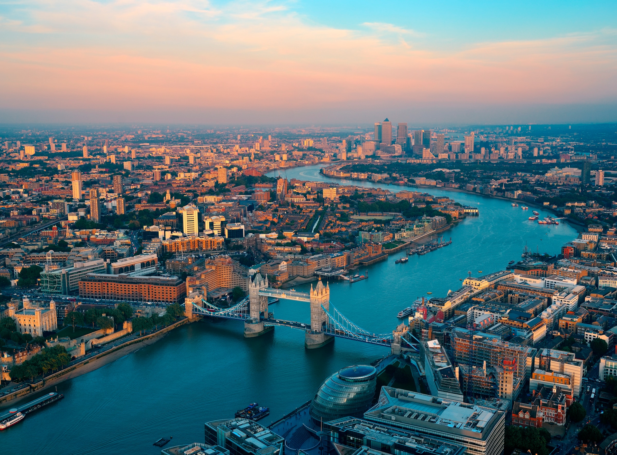 Papermoon Fototapete »London Skyline« günstig online kaufen