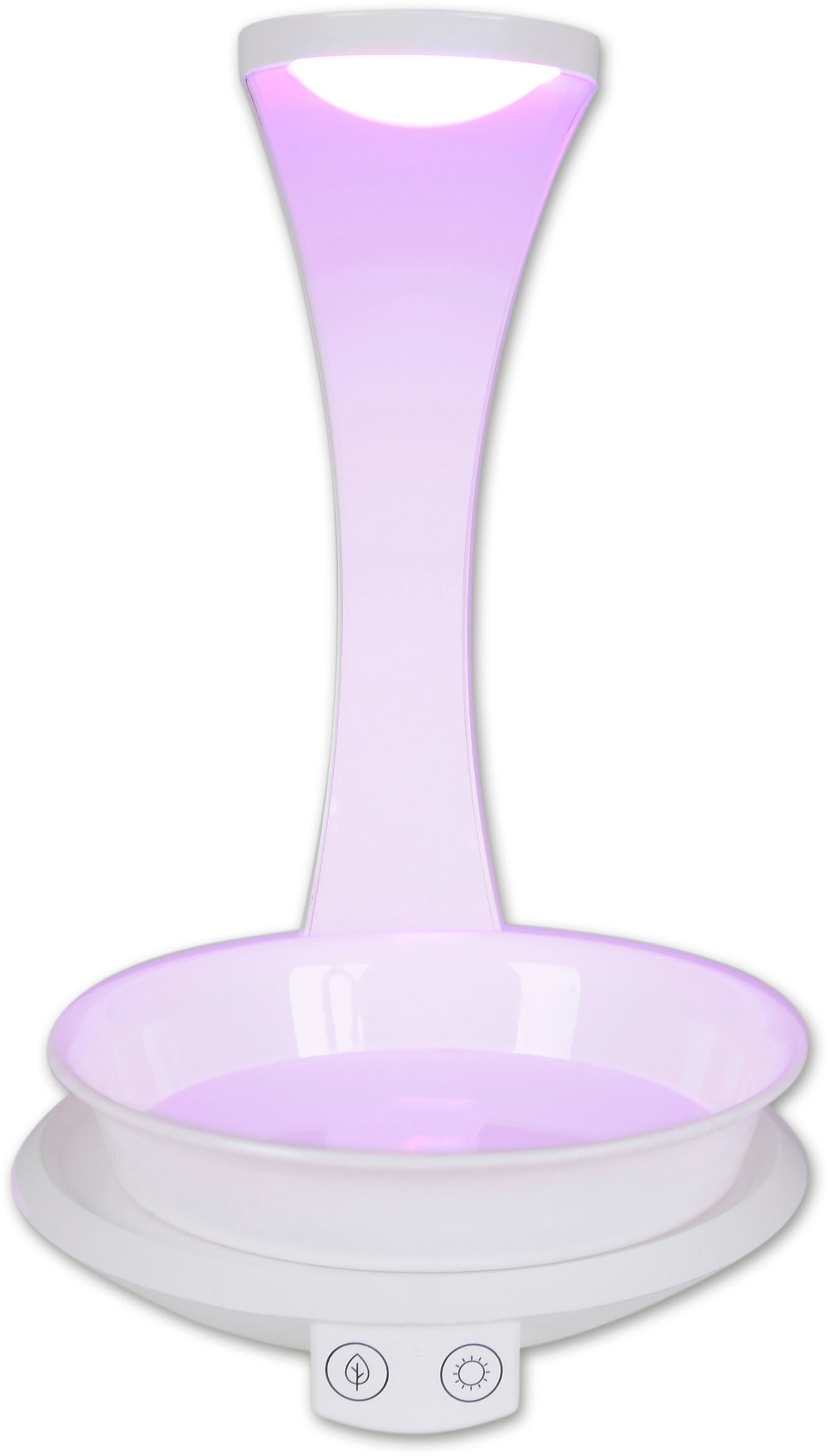 näve LED Tischleuchte »Grow Light«, 1 flammig, Wachstumsleuchte, Pflanzenlicht (lila) und Neutralweiß, USB-Kabel
