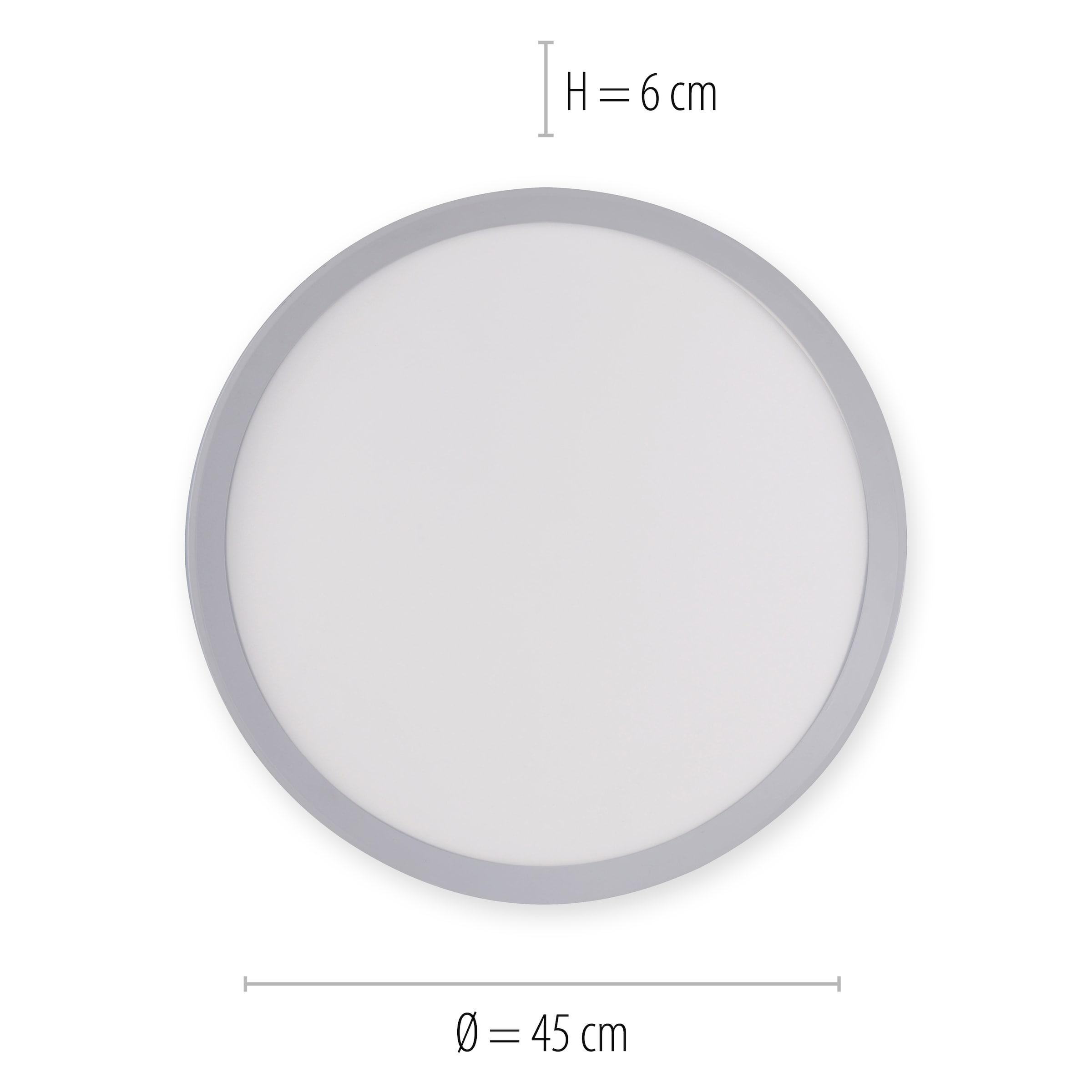 JUST LIGHT Deckenleuchte »GALACTICA«, 2 flammig, Leuchtmittel LED-Board-LED-Board | LED fest integriert, CCT - über Fernbedienung, RGB-Rainbow, dimmbar über Fernbedienung