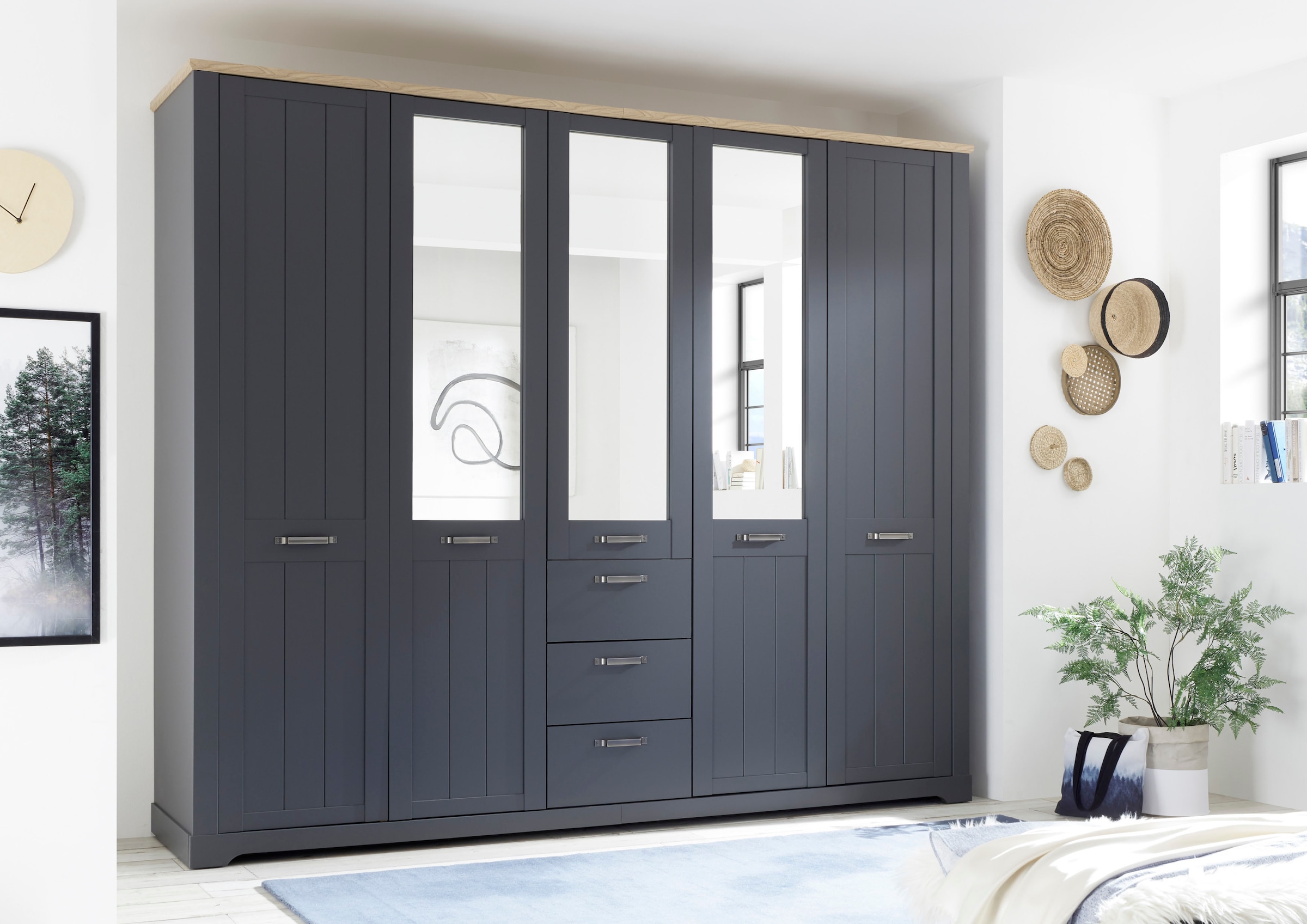Schlafkontor Kleiderschrank »Elastir«, im Landhausstil