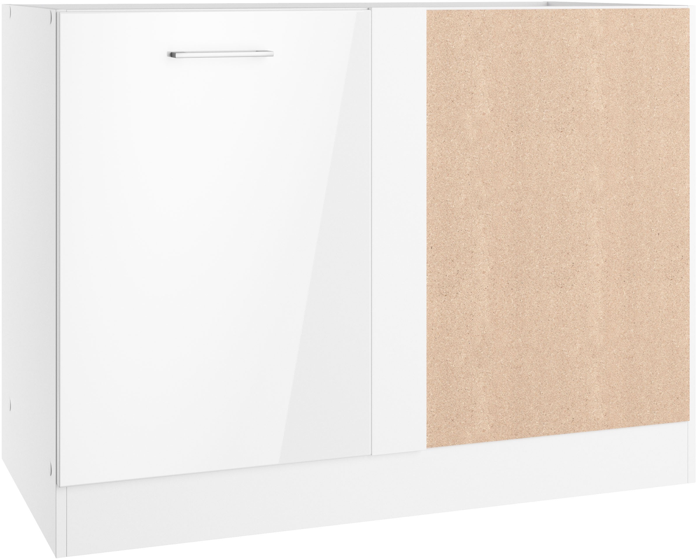 KOCHSTATION Eckunterschrank »KS-Milan« Eckunterschrank 110 cm, matte oder h günstig online kaufen