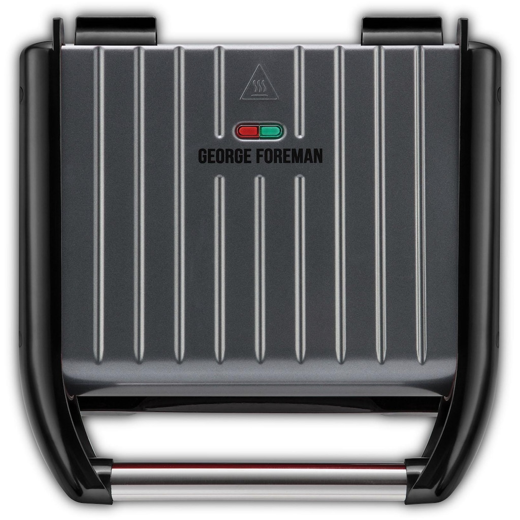 George Foreman Kontaktgrill »Steel Family Fitnessgrill 25041-56 Grau«, 1650 W