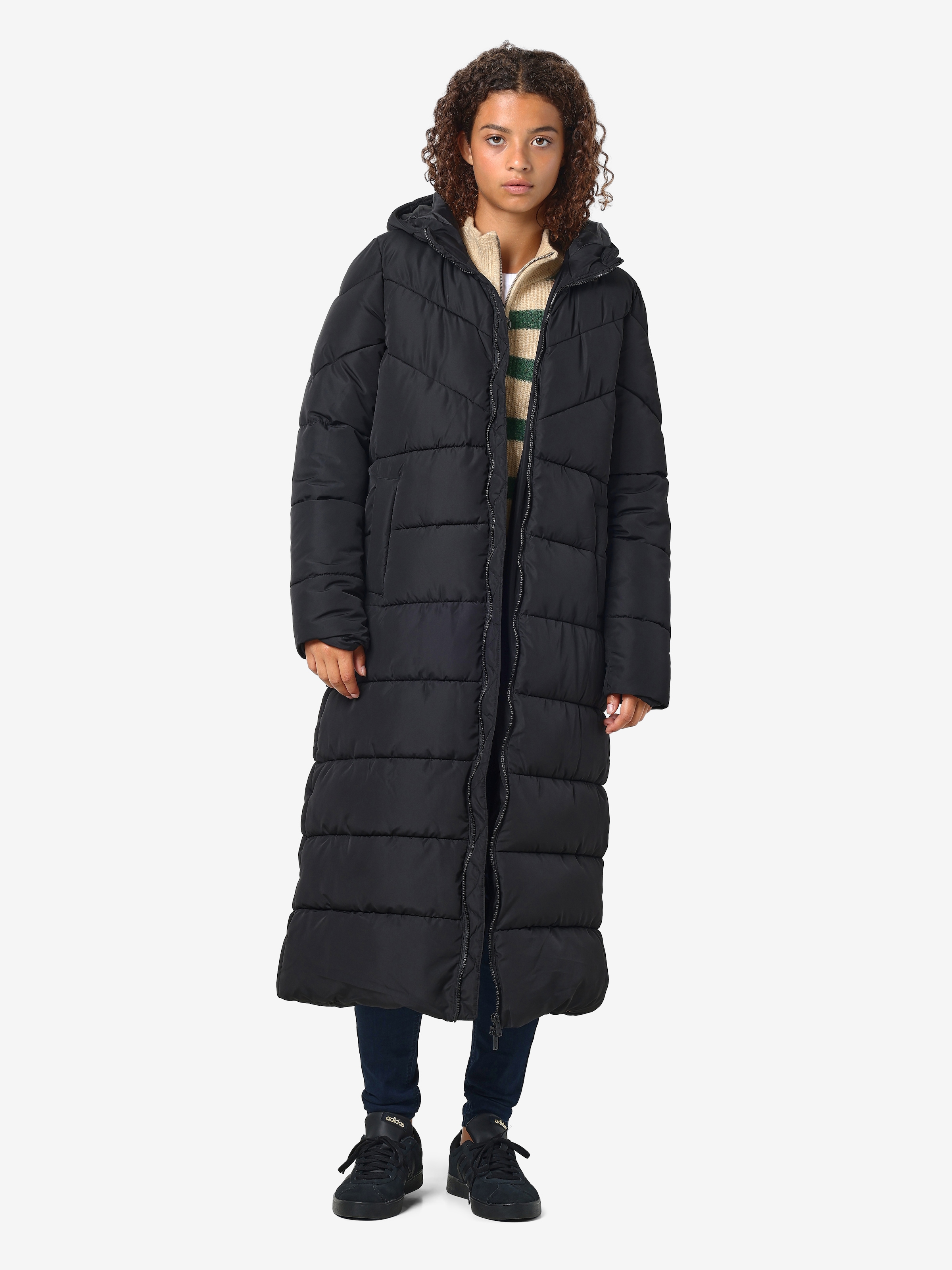 Noisy may Steppmantel »NMDALCON L/S X-LONG COAT NOOS FWD«