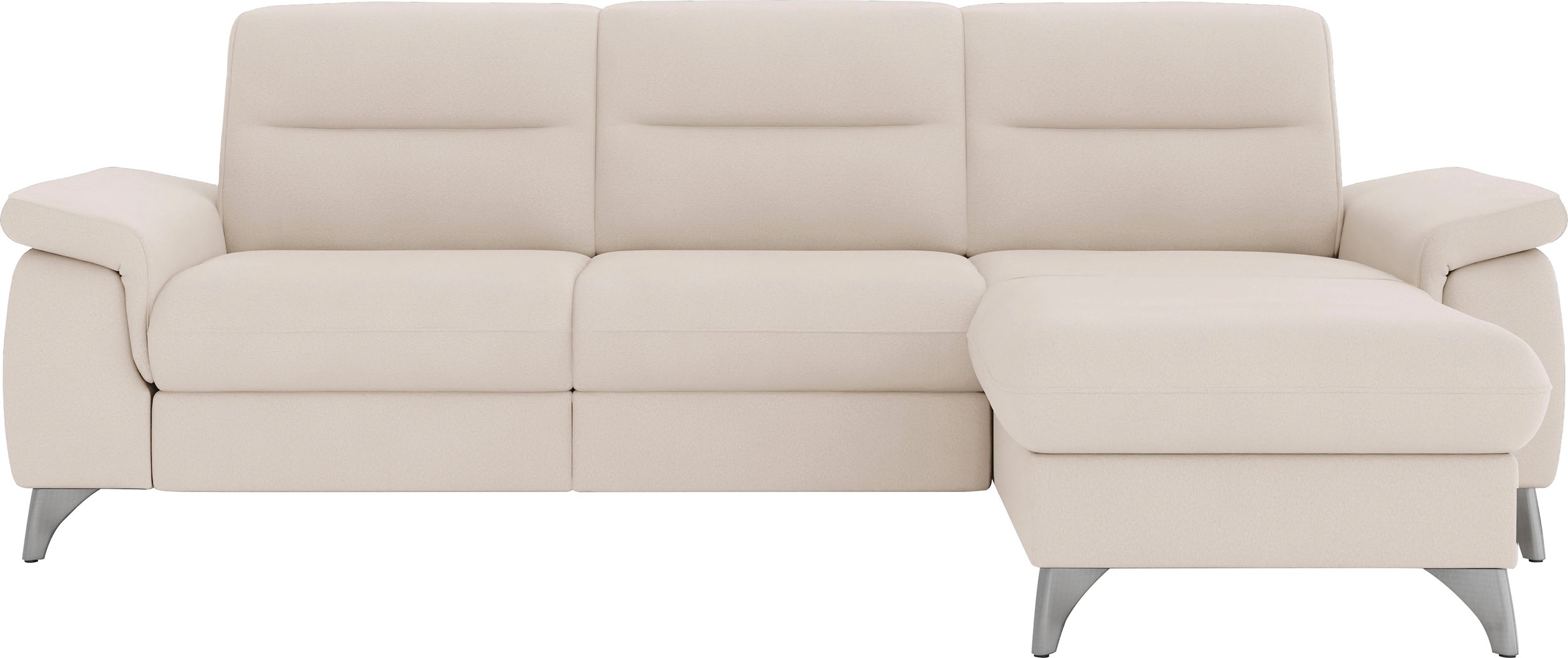 sit&more Ecksofa »Astoria L-Form«, wahlweise mit motorischer Relaxfunktion