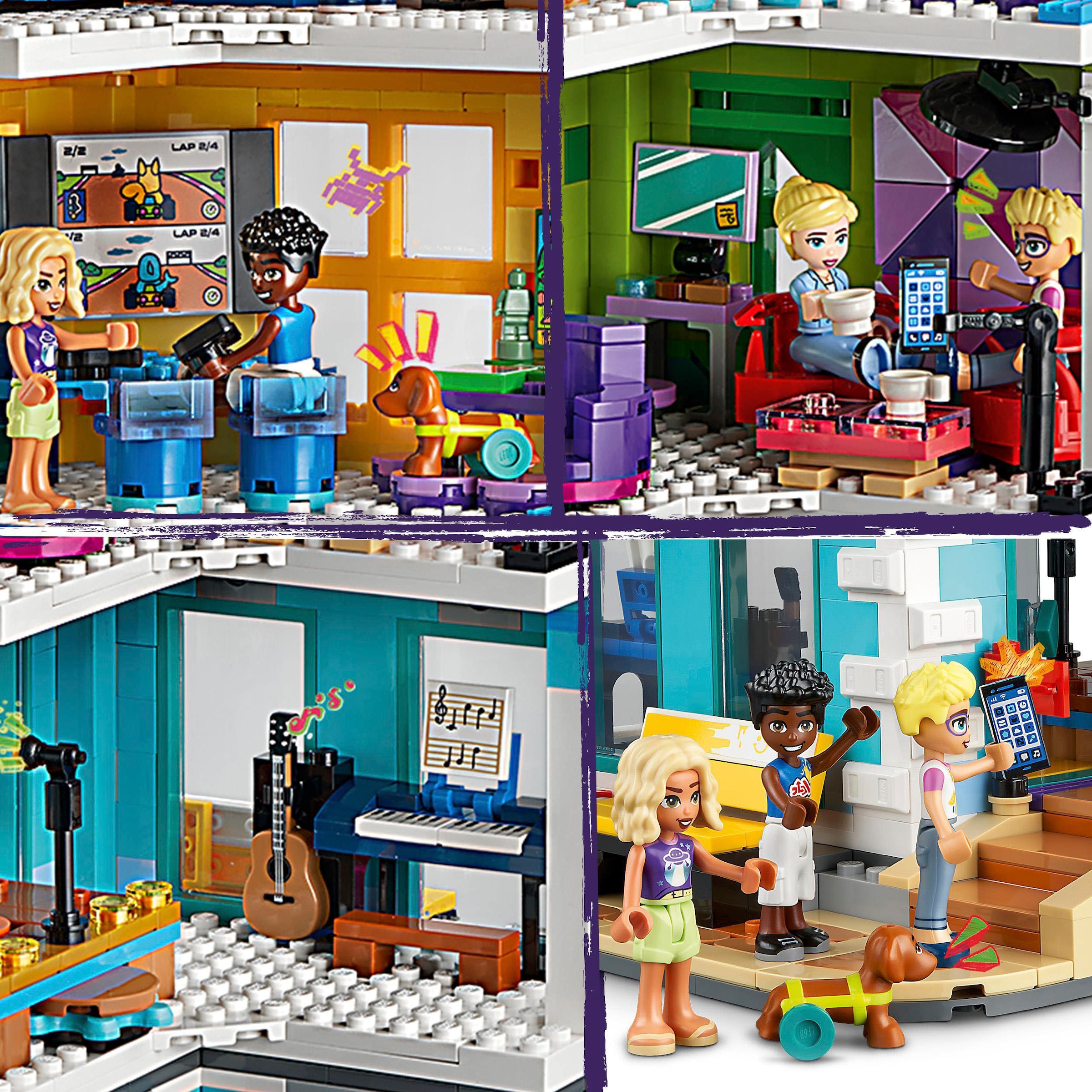 LEGO® Konstruktionsspielsteine »Heartlake City Gemeinschaftszentrum (41748), LEGO® Friends«, (1513 St.), Made in Europe